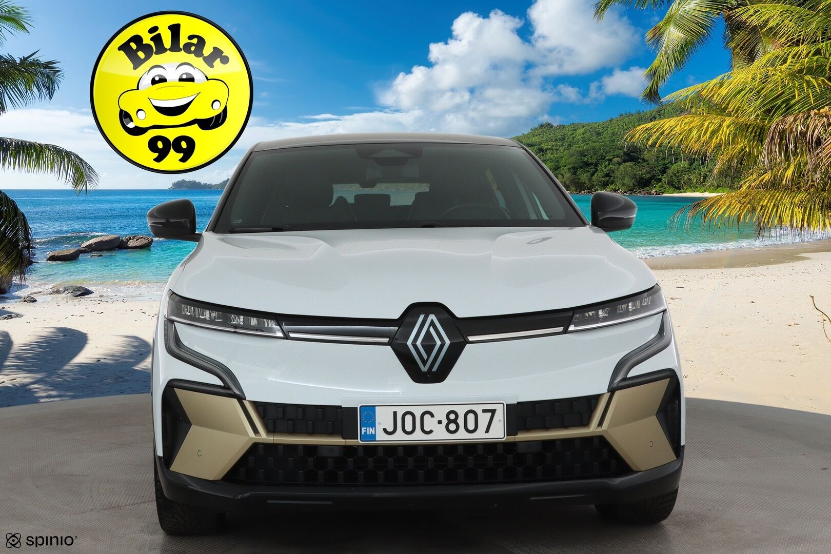 RENAULT MEGANE 2023 E-Tech electric 60kWh 220hv Iconic **Lämpöpumppu / H&K / Hierovat penkit / 360 Kamera / Adapt. vakkari / Apple&Android** - 3,99 % KORKOTARJOUS TÄHÄN AUTOON - 
