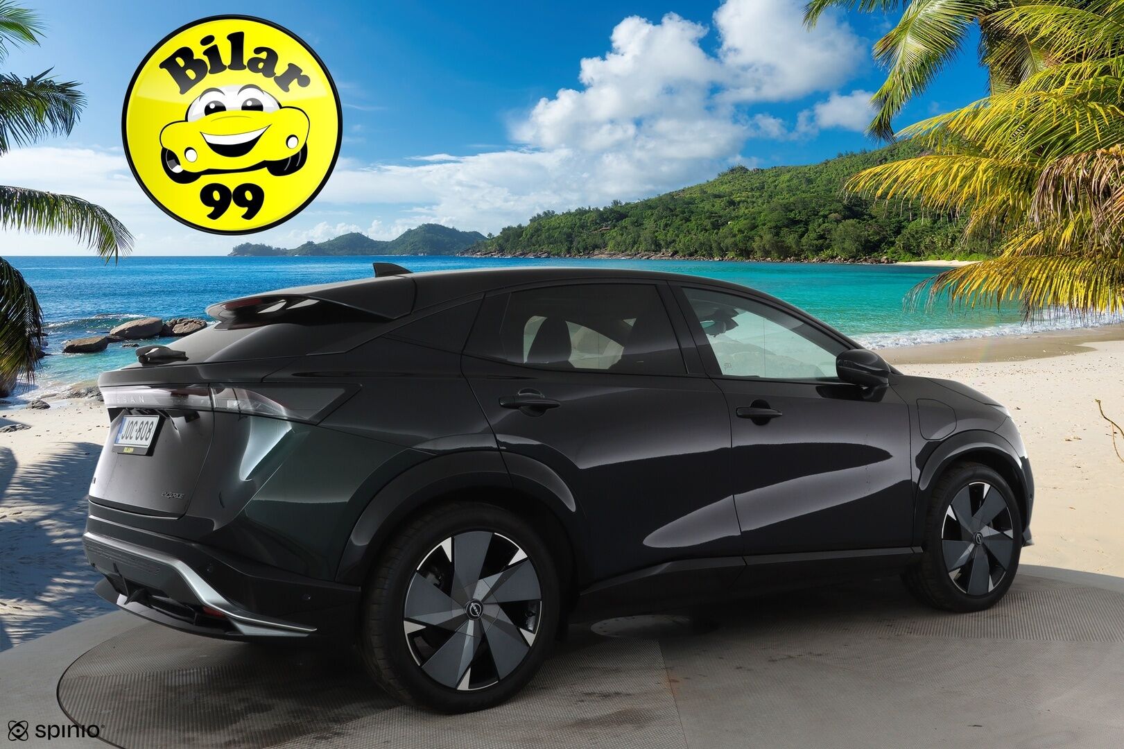 NISSAN ARIYA 2023 Evolve Pack 87kWh e-4ORCE **Lämpöpumppu / Bose / Panorama / Adapt.vakkari / 360 Kamera / Apple&Android** - 3,99 % KORKOTARJOUS TÄHÄN AUTOON - 