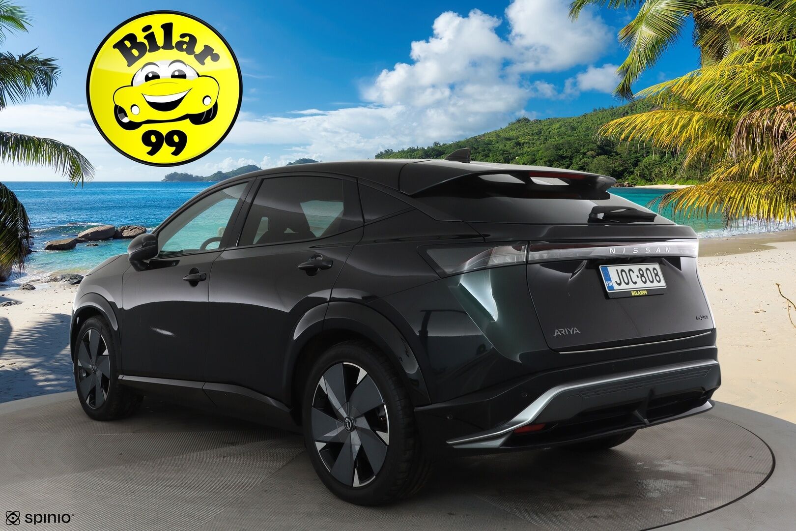 NISSAN ARIYA 2023 Evolve Pack 87kWh e-4ORCE **Lämpöpumppu / Bose / Panorama / Adapt.vakkari / 360 Kamera / Apple&Android** - 3,99 % KORKOTARJOUS TÄHÄN AUTOON - 