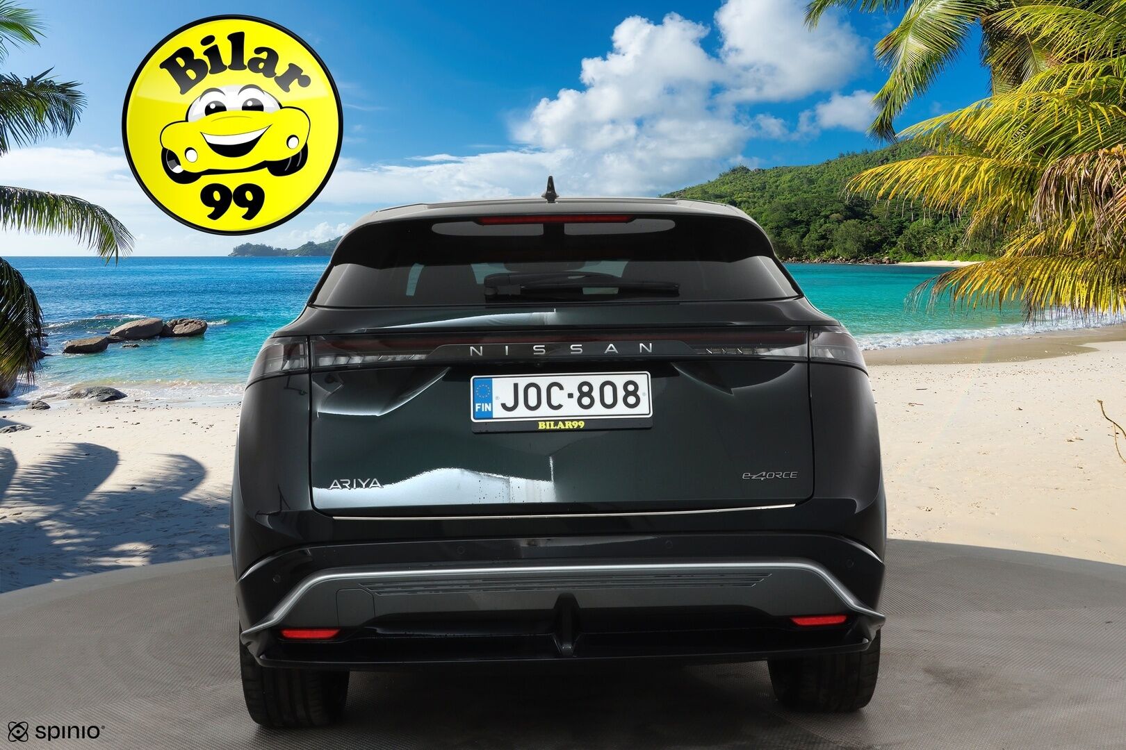 NISSAN ARIYA 2023 Evolve Pack 87kWh e-4ORCE **Lämpöpumppu / Bose / Panorama / Adapt.vakkari / 360 Kamera / Apple&Android** - 3,99 % KORKOTARJOUS TÄHÄN AUTOON - 