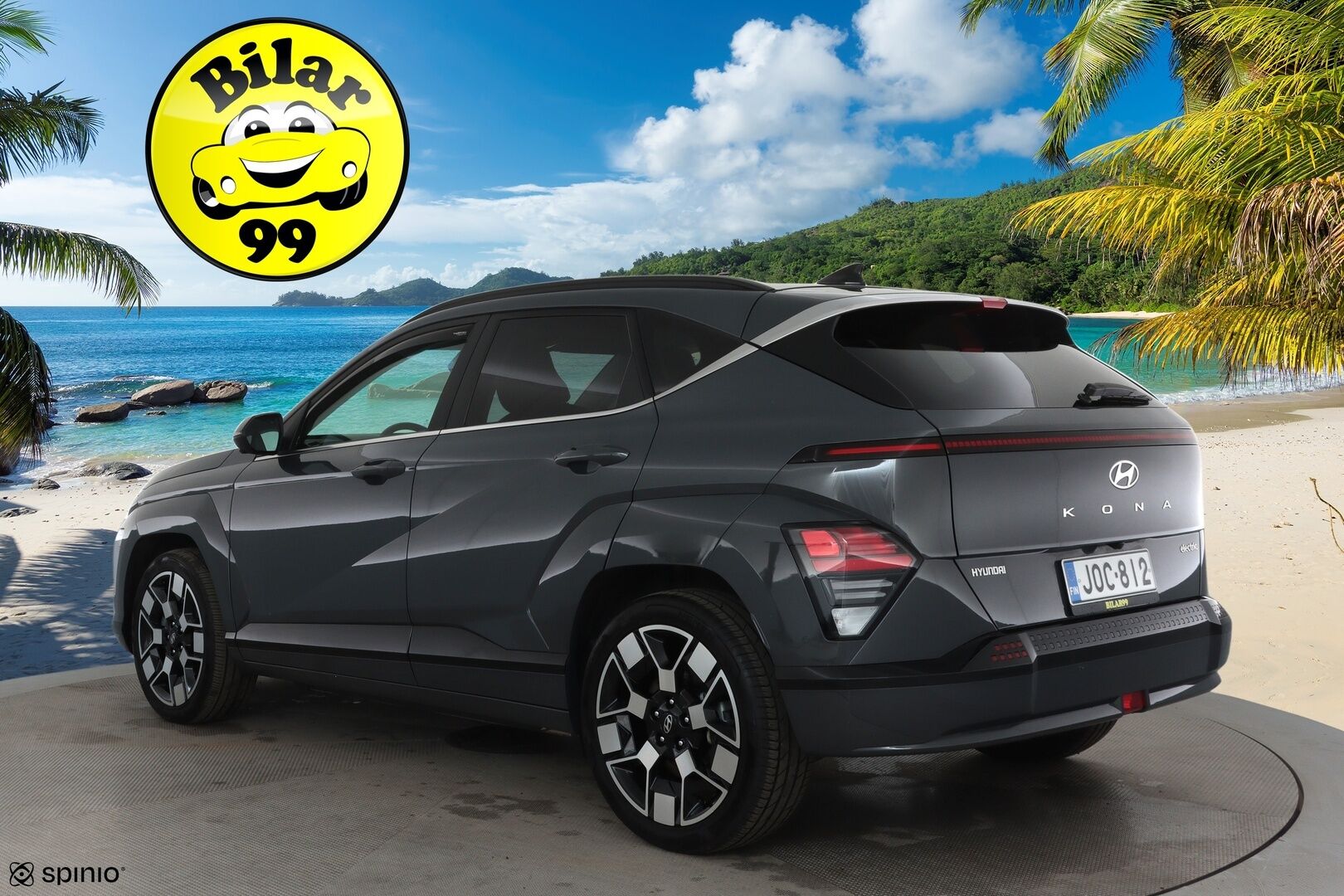 HYUNDAI KONA 2024 65 kWh 217 hv Premium **Adapt.vakkari / HUD / Bose / Lämpöpumppu / Sähköpenkit ilmasotinnilla / LED / Lasikattoluukku** - 3,99 % KORKOTARJOUS TÄHÄN AUTOON - Akku kuntotarkastettu! / Muistipenkki / 360.kamera / Digimittaristo / Nahat / KeylessGo