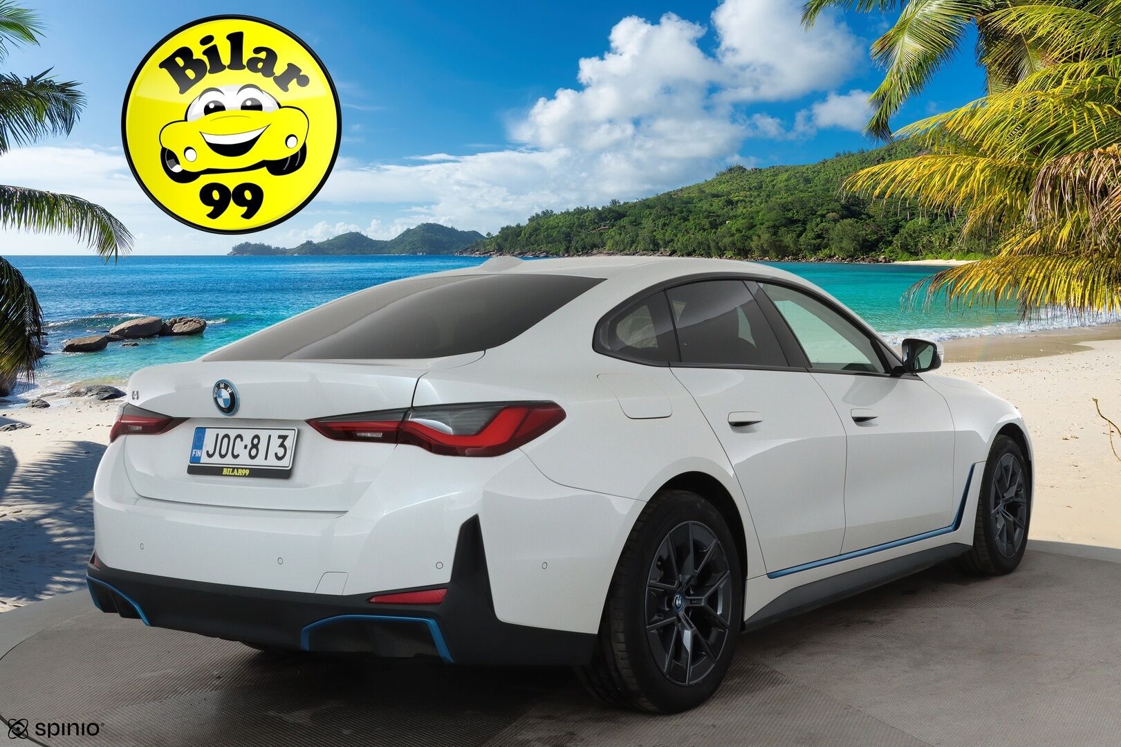 BMW I4 2022 eDrive40 Gran Coupe **WIdescreen / HUD / Adapt.Vakkari / HiFi / LED-valot / P.kamera / Sporttipenkki Muistilla** - 3,99 % KORKOTARJOUS TÄHÄN AUTOON - Akku kuntotarkastettu! / Merkkihuollettu / HYVILLÄ VARUSTEILLA!