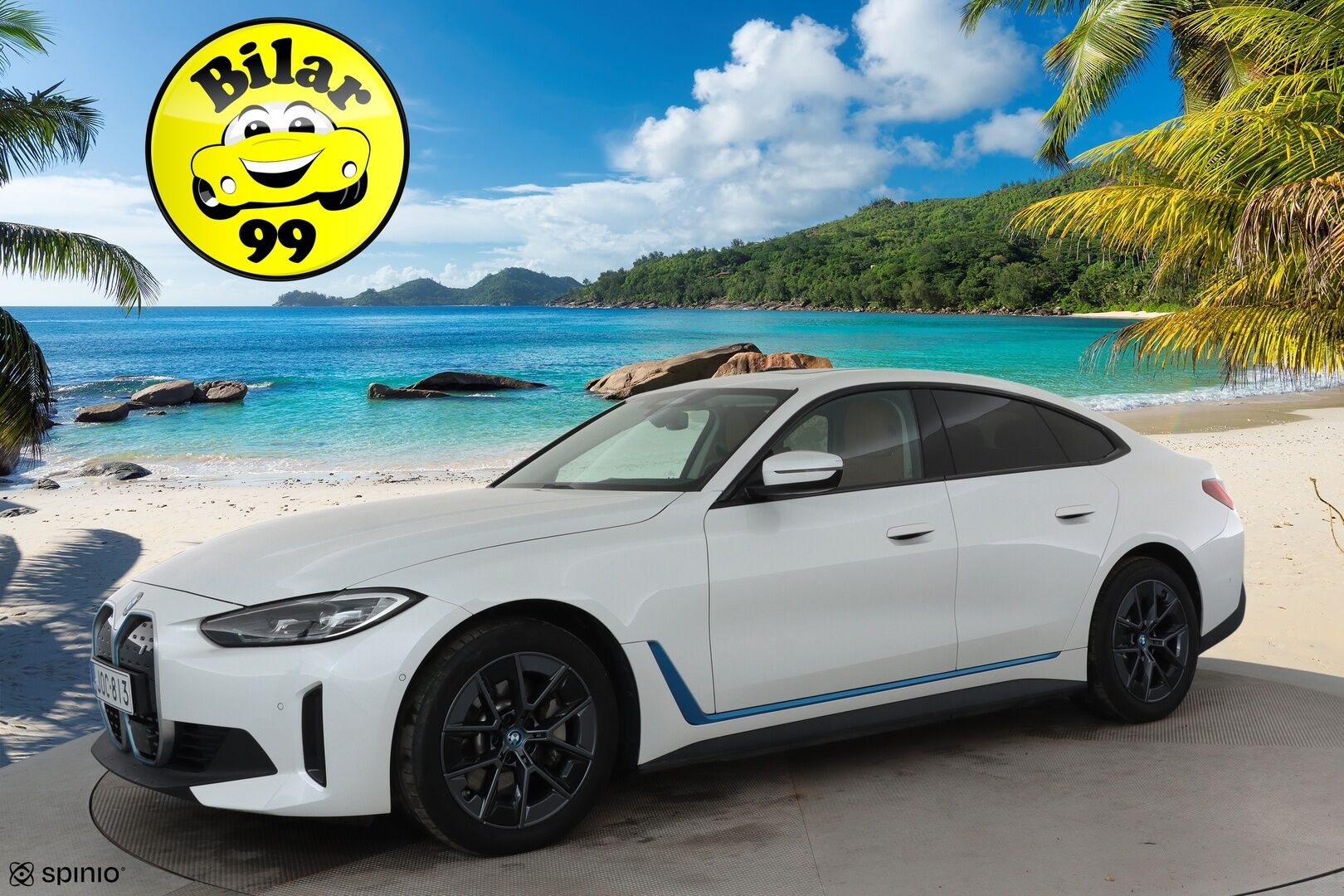 BMW I4 2022 eDrive40 Gran Coupe **WIdescreen / HUD / Adapt.Vakkari / HiFi / LED-valot / P.kamera / Sporttipenkki Muistilla** - 3,99 % KORKOTARJOUS TÄHÄN AUTOON - Akku kuntotarkastettu! / Merkkihuollettu / HYVILLÄ VARUSTEILLA!