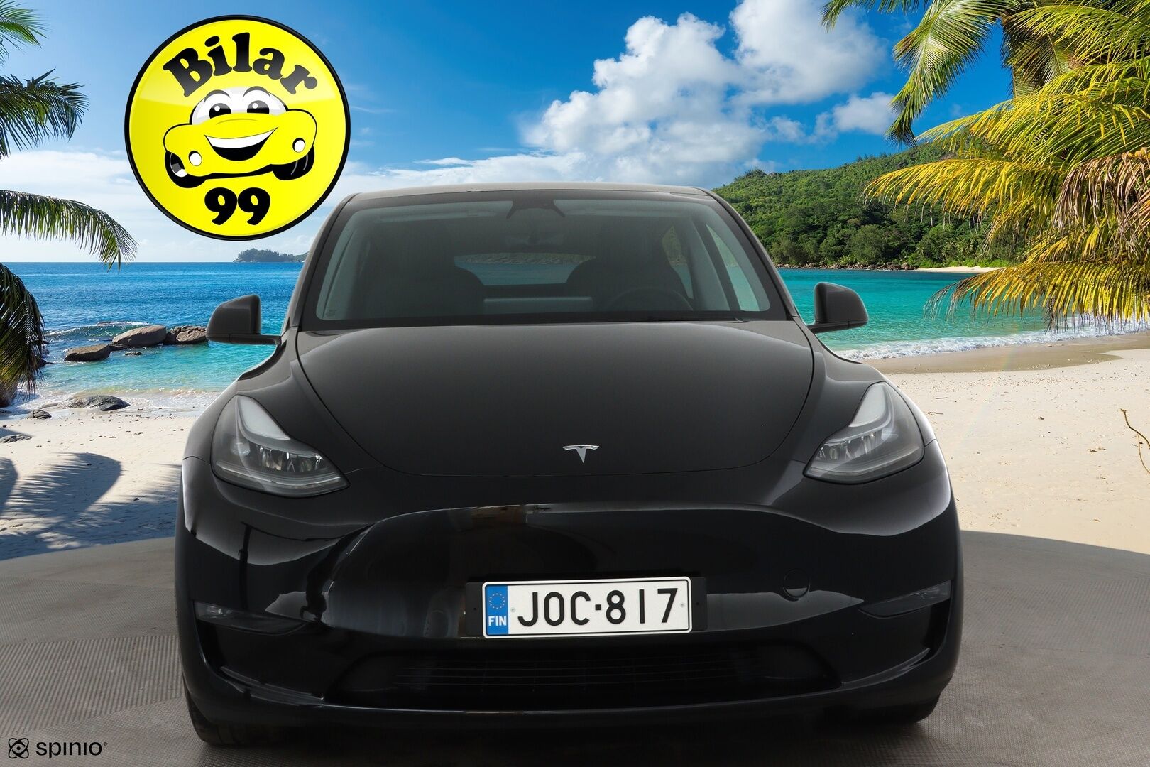 TESLA MODEL Y 2023 Performance **Lasikatto / Lämpöpumppu / Adapt.Vakkari / Matrix-LED / Muistipenkki / P.Kamera / Koukku / Navi / Keyless** - 3,99 % KORKOTARJOUS TÄHÄN AUTOON - Kahdet Renkaat
