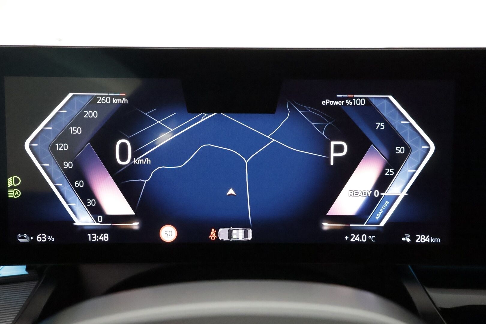BMW I5 2024 G60 eDrive 40 M-Sport **Adapt.vakkari / Widescreen / Adapt.LED / 360° / Sporttinahat / Navi / Kaistavahti** - 2,99 % KORKOTARJOUS TÄHÄN AUTOON - Akku kuntotarkastettu / 2x Latauskaapelit / Kahdet Renkaat