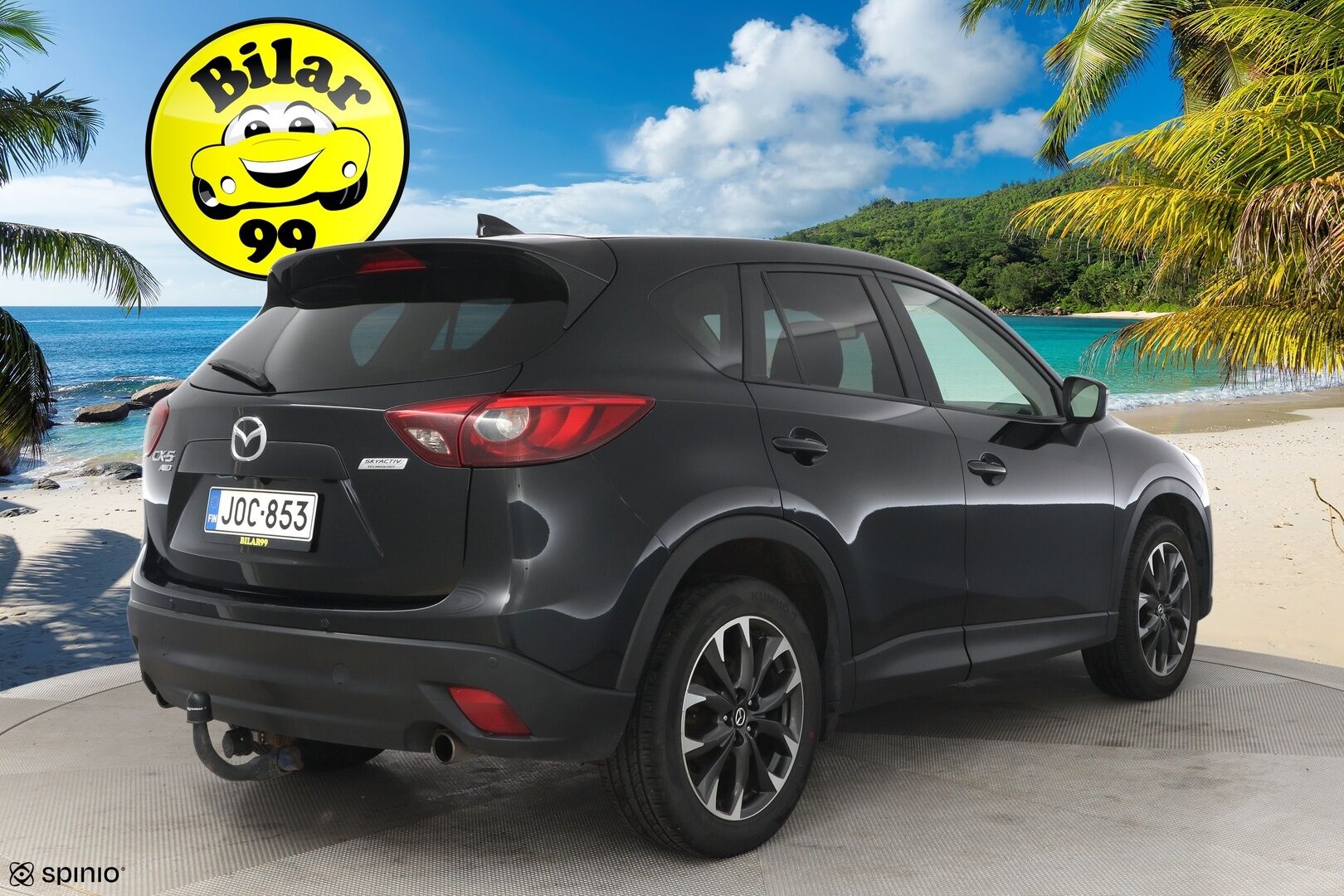 Mazda CX-5 2017 2,5 (195) SKYACTIV-G Luxury AWD ** Nahkaverhoilu / Muistipenkit / BOSE-äänentoisto / Adaptiivinen vakkari** - Loistavat varustee ja 2x hyvät renkaat aluvantein