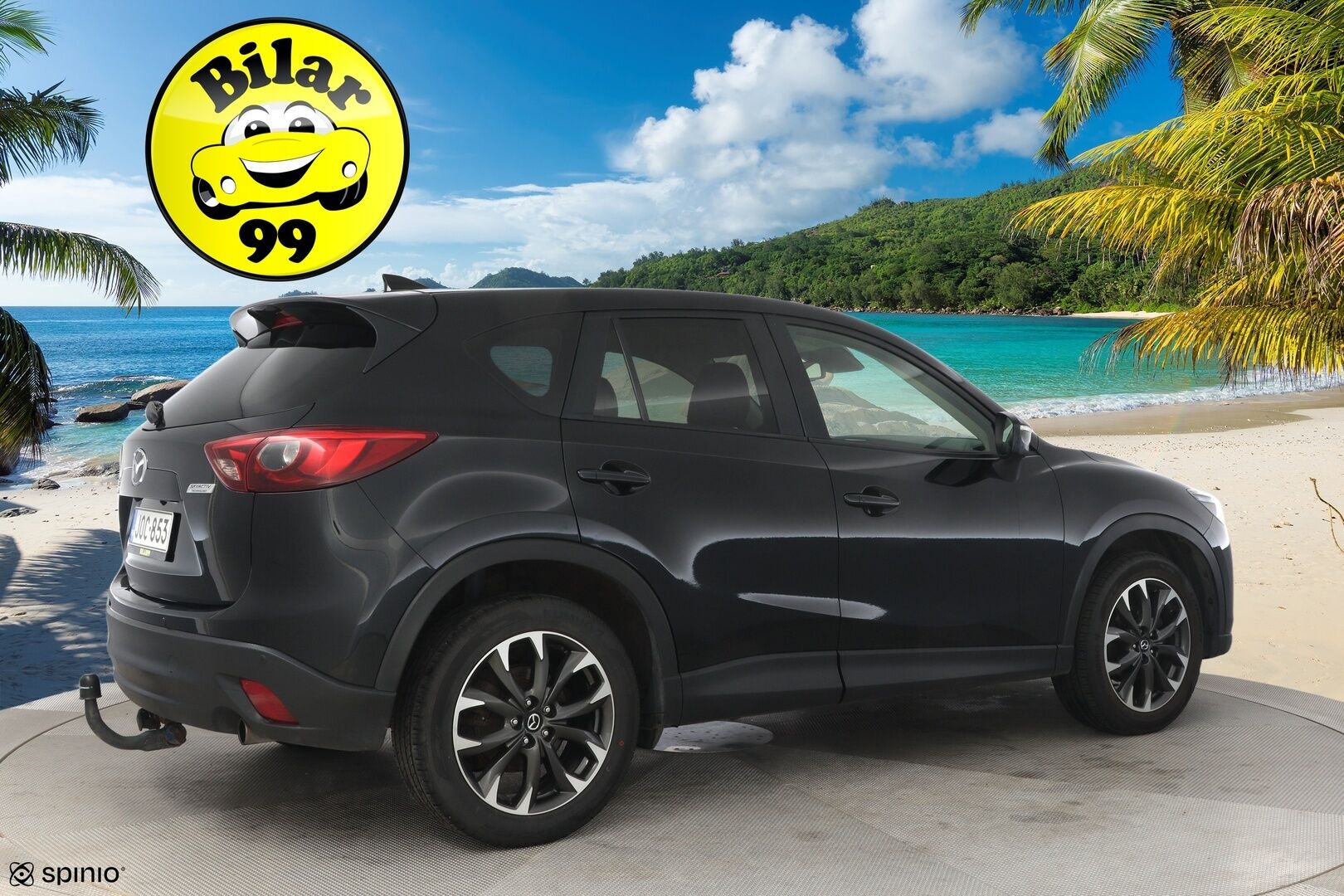 Mazda CX-5 2017 2,5 (195) SKYACTIV-G Luxury AWD ** Nahkaverhoilu / Muistipenkit / BOSE-äänentoisto / Adaptiivinen vakkari** - Loistavat varustee ja 2x hyvät renkaat aluvantein