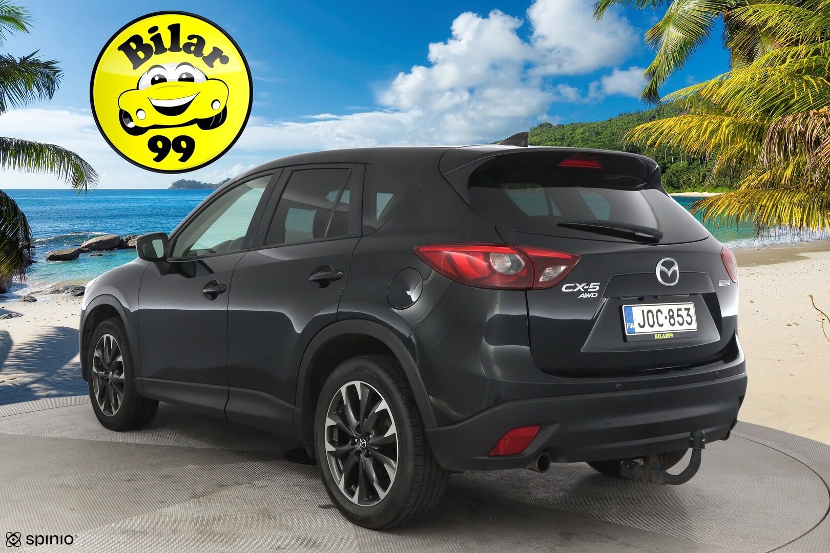 Mazda CX-5 2017 2,5 (195) SKYACTIV-G Luxury AWD ** Nahkaverhoilu / Muistipenkit / BOSE-äänentoisto / Adaptiivinen vakkari** - Loistavat varustee ja 2x hyvät renkaat aluvantein