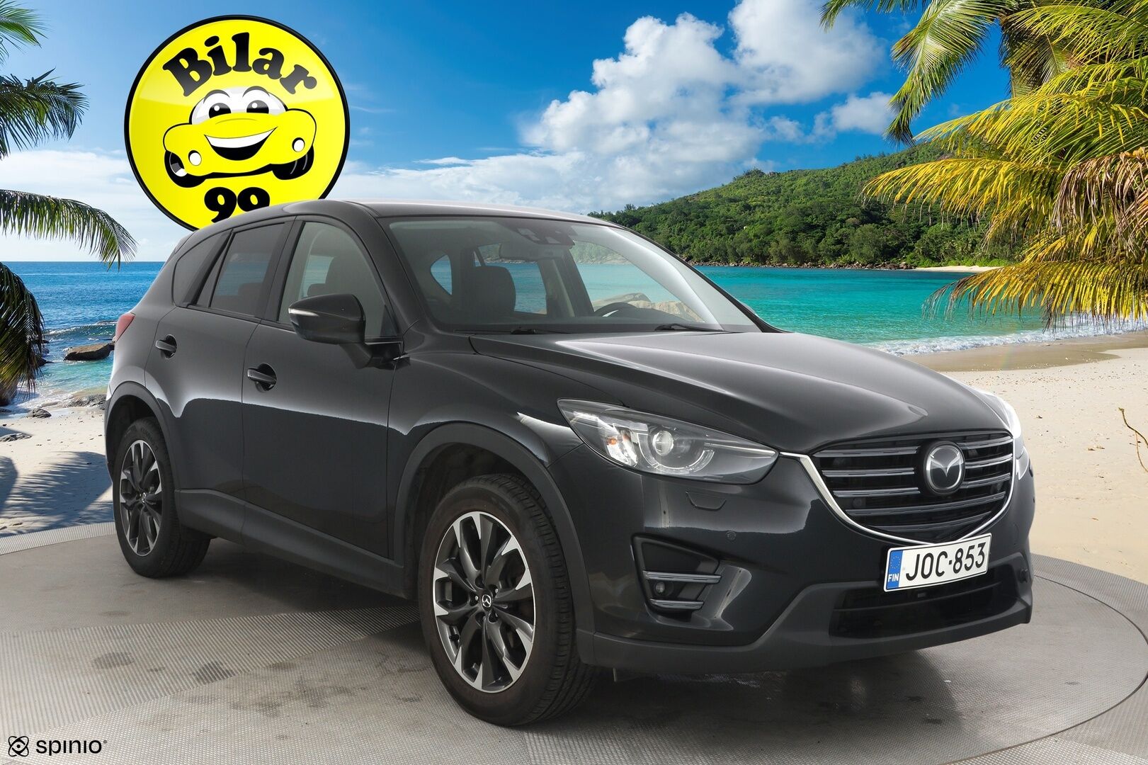 Mazda CX-5 2017 2,5 (195) SKYACTIV-G Luxury AWD ** Tehokas / Nahkaverhoilu / Muistipenkit / BOSE-äänentoisto / Adaptiivinen vakkari** - Harvinaisempi 2.5L moottori / 2x Hyvät renkaat!* - HULLU BLACKWEEK KORKOTARJOUS 2,49%