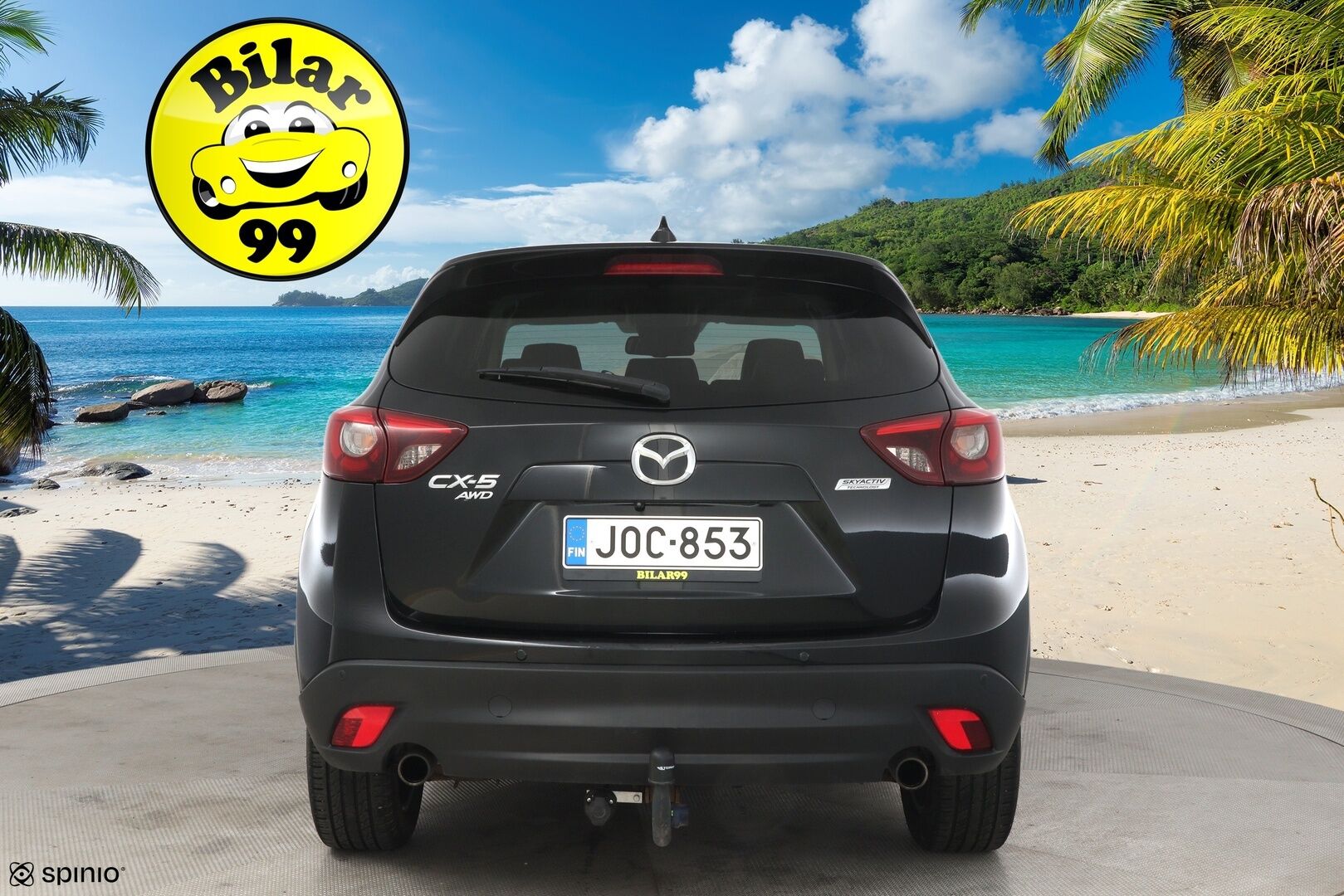 Mazda CX-5 2017 2,5 (195) SKYACTIV-G Luxury AWD ** Nahkaverhoilu / Muistipenkit / BOSE-äänentoisto / Adaptiivinen vakkari** - Loistavat varustee ja 2x hyvät renkaat aluvantein