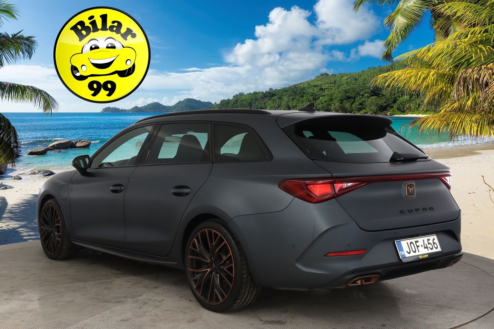Cupra Leon 2023 13.8 kWh, VZ 1,4 PHEV 180 kW e-HYBRID DSG * Panorama / Matrix-Led / ACC / Nahkaverhoilu / KeylessGo / P.Kamera* - 3,99 % KORKOTARJOUS TÄHÄN AUTOON - Juuri Huollettu / Näyttävä menopeli hyvillä varusteilla!*