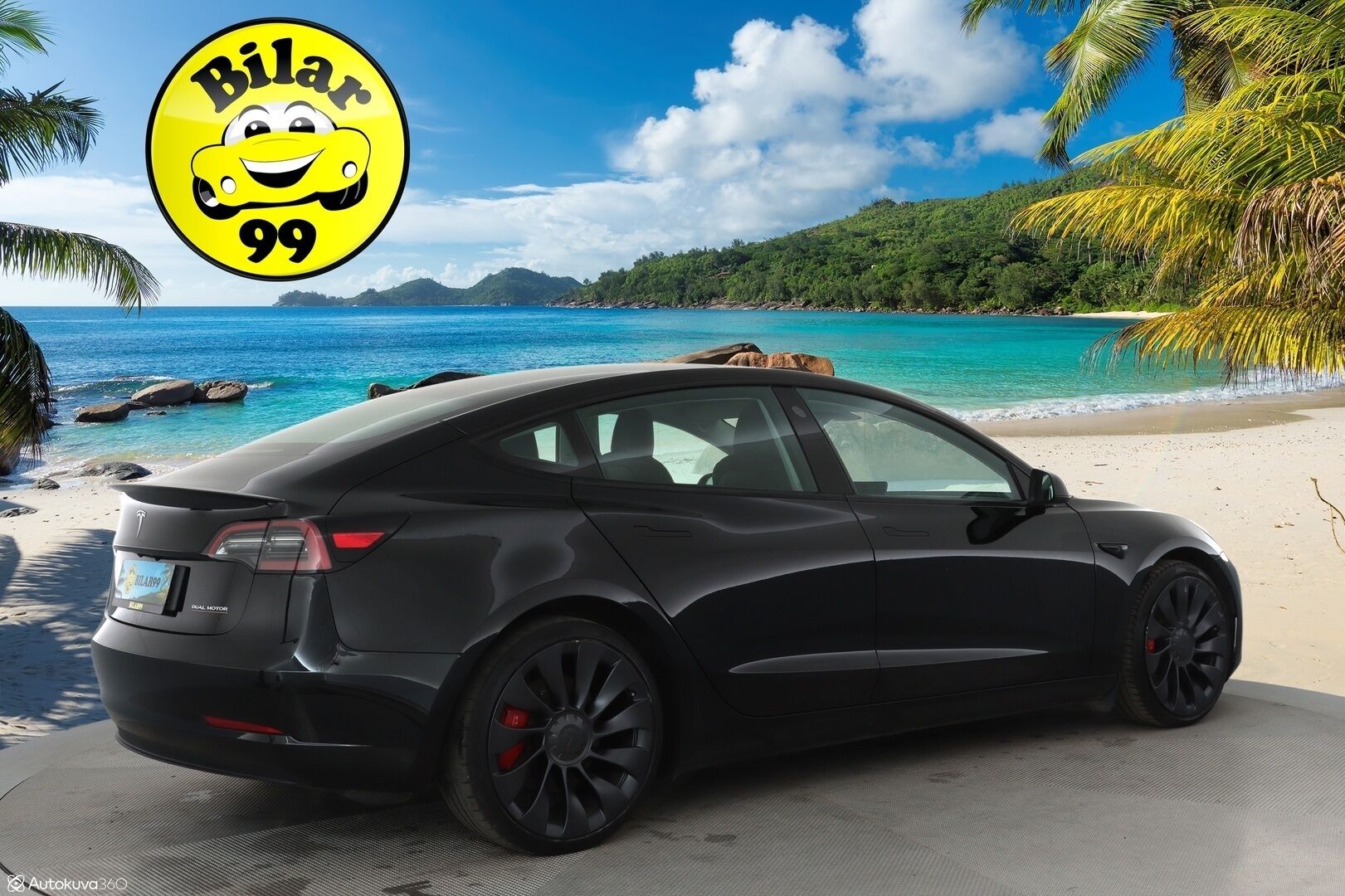 TESLA MODEL 3 2022 Performance - EAP / Lämpöpumppu / Matrix LED / AMD Ryzen / Lasikatto / Premium Audio / Peruutuskamera / Juuri tullut Espooseen! - KORKO VAIN 3,99 %
