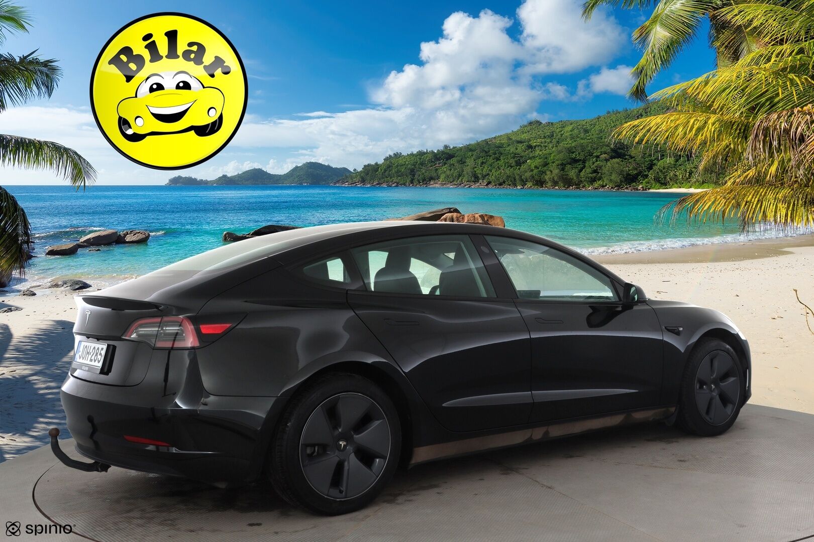 Tesla Model 3 2023 Standard Range Plus - | ILP | Koukku | ACC | Lasikatto | Matrix-LED | P.Kamera | Muistipenkki | Premium Speakers | Navi | Kaistavahti | Keyless |