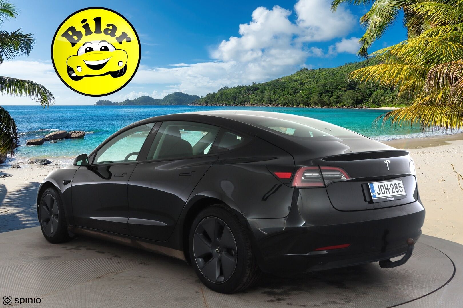 Tesla Model 3 2023 Standard Range Plus - | ILP | Koukku | ACC | Lasikatto | Matrix-LED | P.Kamera | Muistipenkki | Premium Speakers | Navi | Kaistavahti | Keyless |