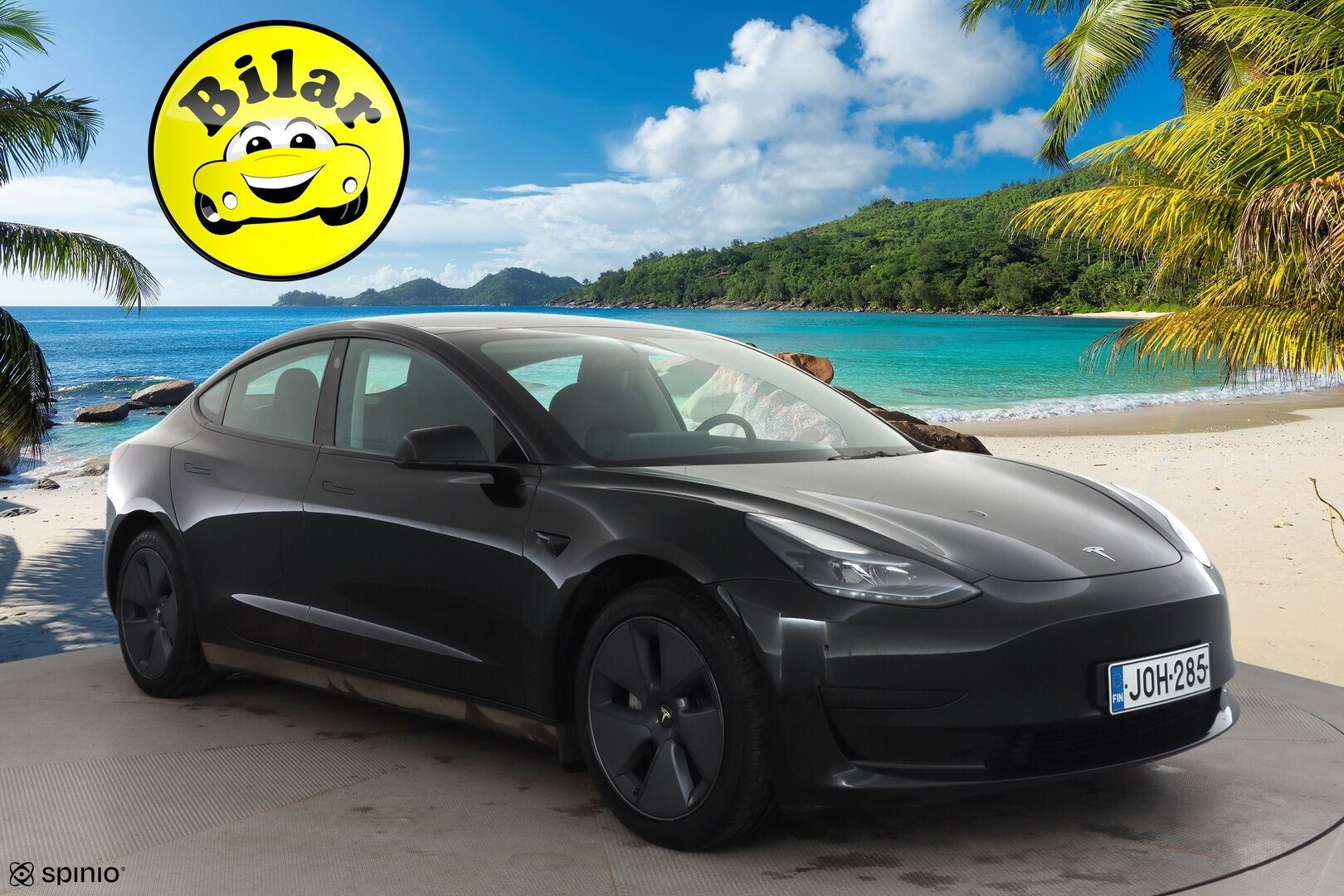 Tesla Model 3 2023 Standard Range Plus - | ILP | Koukku | ACC | Lasikatto | Matrix-LED | P.Kamera | Muistipenkki | Premium Speakers | Navi | Kaistavahti | Keyless |
