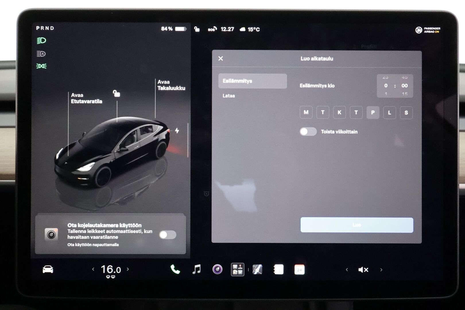 Tesla Model 3 2023 Standard Range Plus - | ILP | Koukku | ACC | Lasikatto | Matrix-LED | P.Kamera | Muistipenkki | Premium Speakers | Navi | Kaistavahti | Keyless |