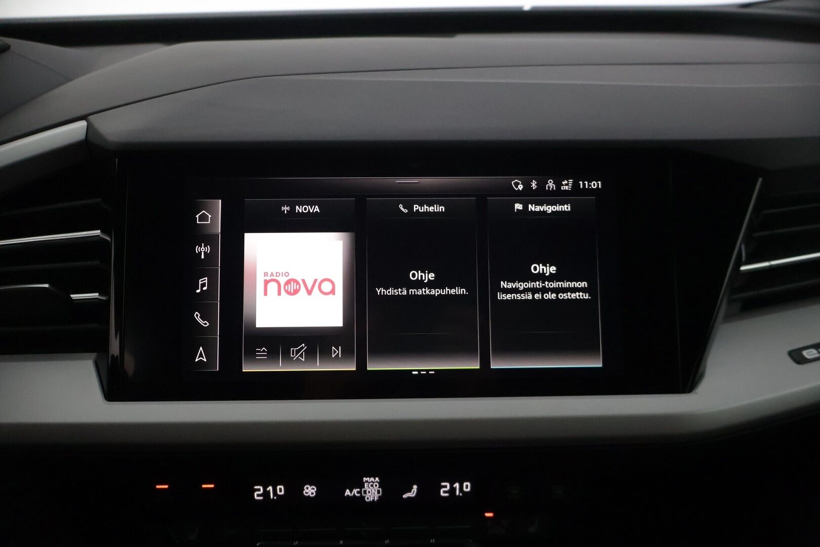 Audi Q4 e-tron 2023 50 e-tron quattro * Adapt. vakkari / Kamera / Vetokoukku / Matrix-LED / Keyless Go / Lämpöpumppu * - 2x renkaat vanteilla / Kuolleen kulman tunnistin / Sport-penkit / Akkitakuu 8v / 160tkm