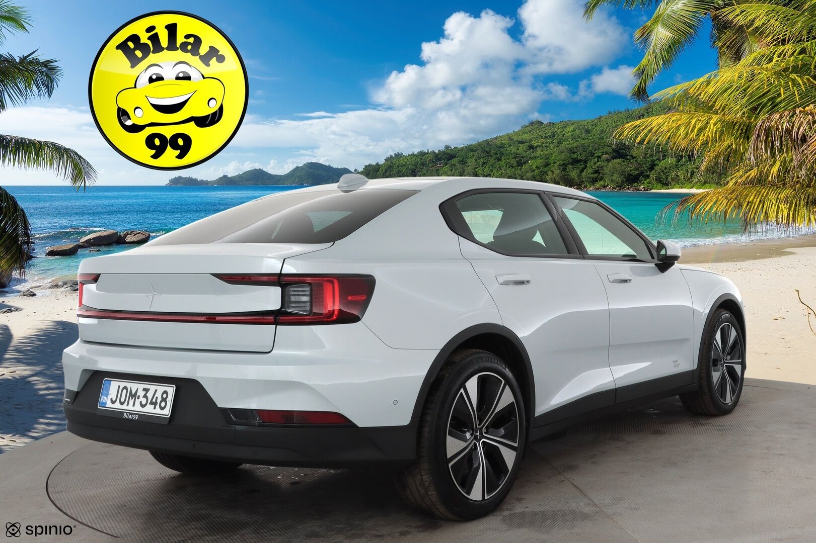 POLESTAR 2 2023 Long Range Dual Motor, 300kW * ILP / Lasikatto / ACC / LED / 360 / H&K / Sportpenkki Muistilla * - Merkkihuollot / 2x Latauskaapelit