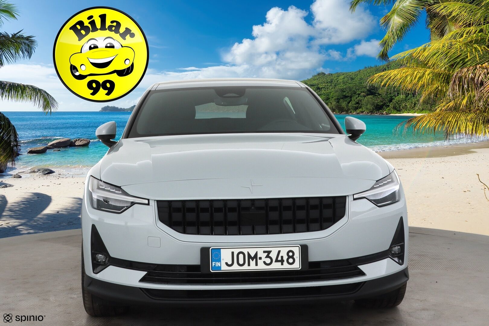 POLESTAR 2 2023 Long Range Dual Motor, 300kW * ILP / Lasikatto / ACC / LED / 360 / H&K / Sportpenkki Muistilla * - Merkkihuollot / 2x Latauskaapelit