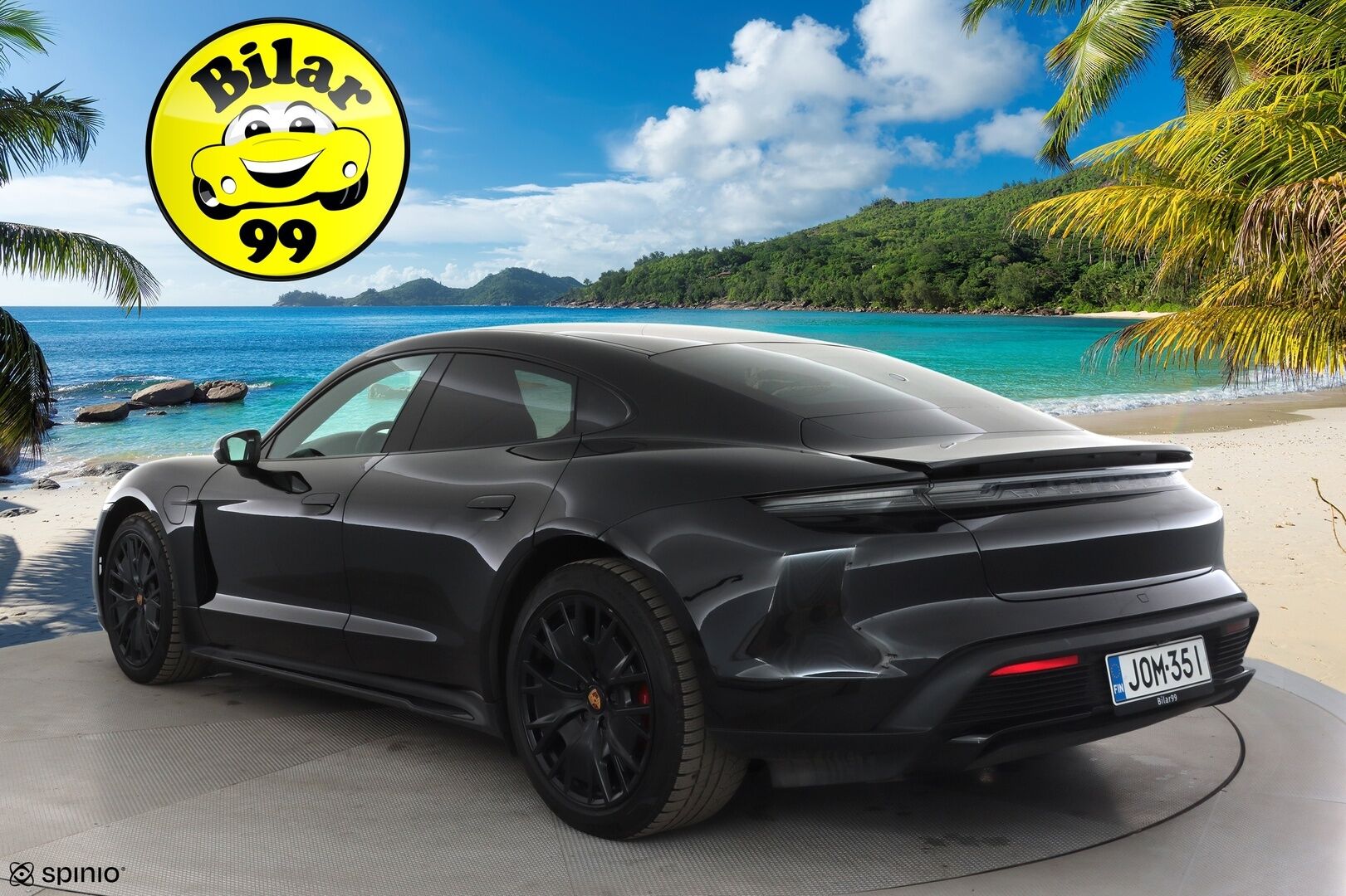 PORSCHE TAYCAN 2023 GTS * ACC / HUD / Sport Chrono / Bose / 360° / ILP / 18-Suuntaiset istuimet / Matrix LED / Comfort Access / PASM / Lasikatto / PDLS+ *