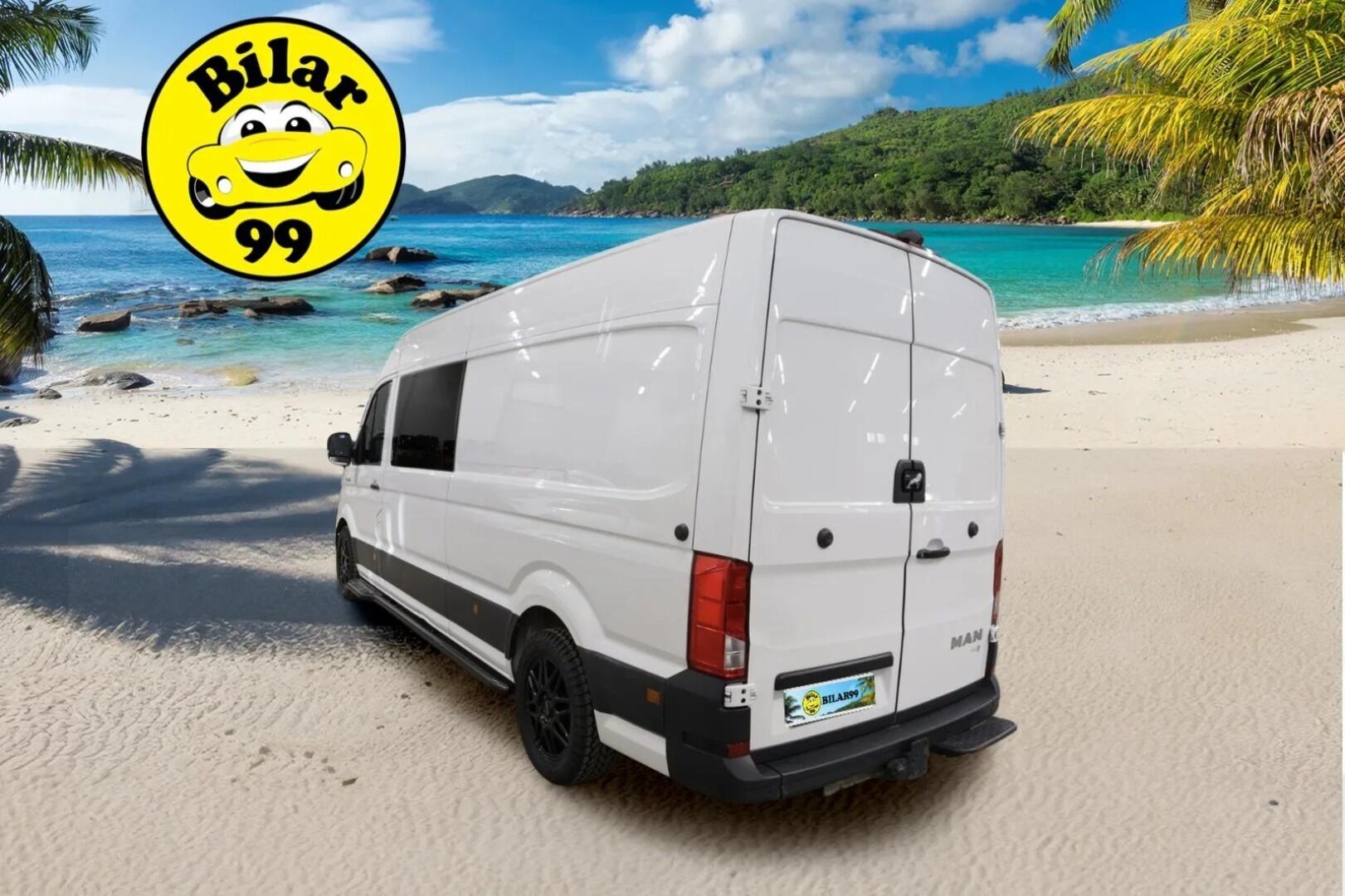 MAN TGE 2023 180 L4H3 *ALV / Sorsan Royal Jatko-ohjaamo / 6-paikkainen / Vakkari / P.kamera / Nahat / GAS Audio / LED-Lisä /  2x Renkaat * - Huippuvarusteltu / Kylkiputket / Keularauta /