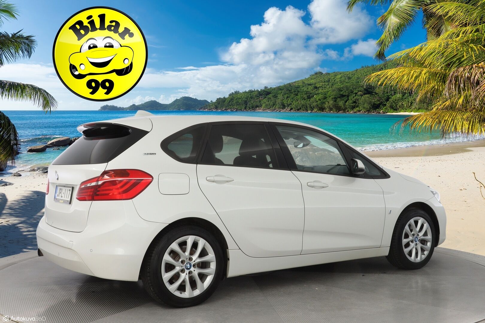 BMW 225 2017 F45 Active Tourer 225xe A Business *Ratinlämmitin / Tutkat / Vakkari* - Kahdet renkaat alumiinivantein / Seuraava katsastus 29.5.2026 / Viimeisin huolto 134tkm