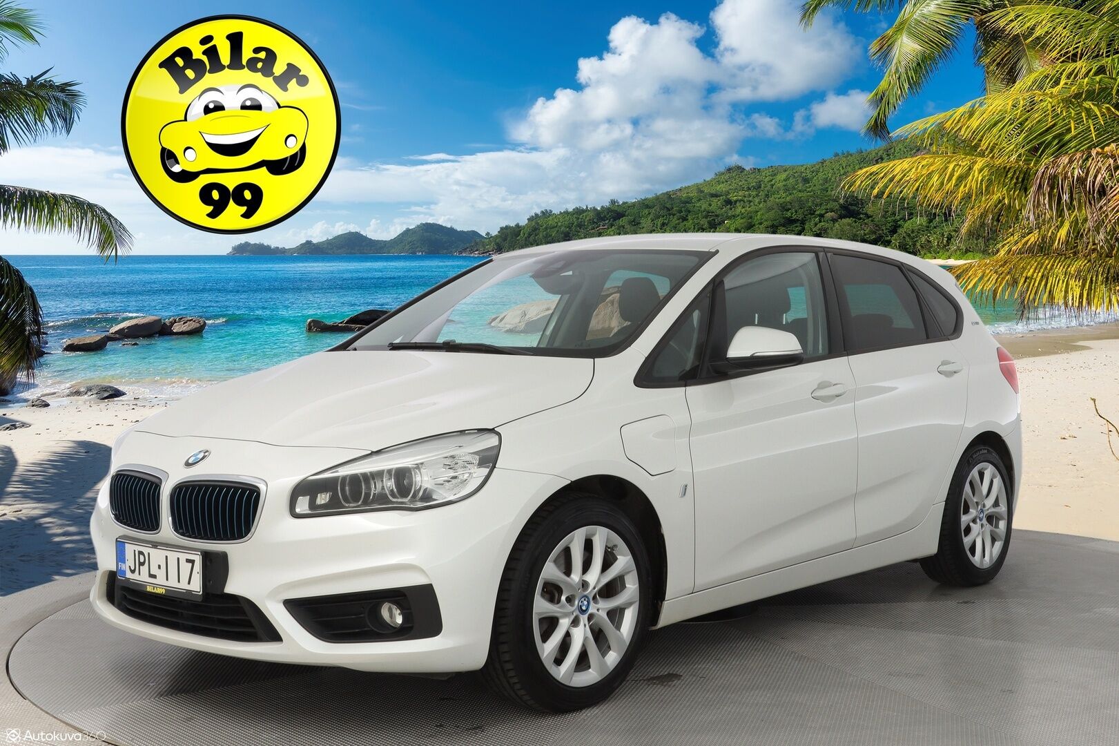 BMW 225 2017 F45 Active Tourer 225xe A Business *Ratinlämmitin / Tutkat / Vakkari* - Kahdet renkaat alumiinivantein / Seuraava katsastus 29.5.2026 / Viimeisin huolto 134tkm