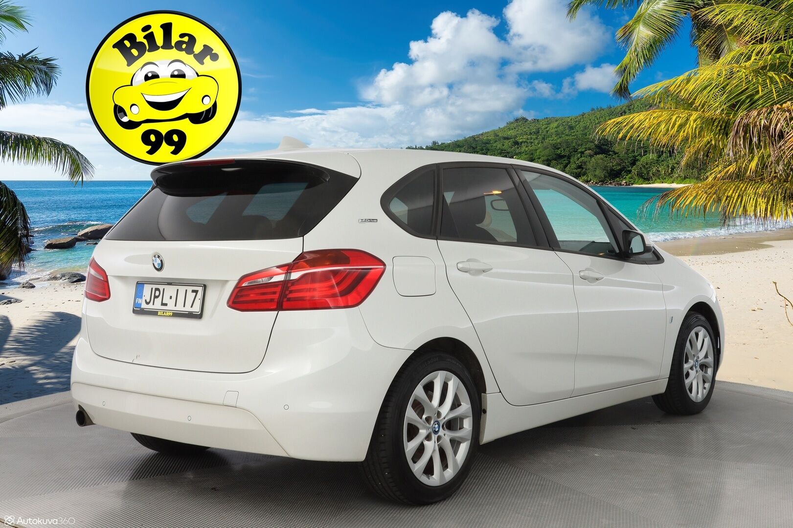 BMW 225 2017 F45 Active Tourer 225xe A Business *Ratinlämmitin / Tutkat / Vakkari* - Kahdet renkaat alumiinivantein / Seuraava katsastus 29.5.2026 / Viimeisin huolto 134tkm
