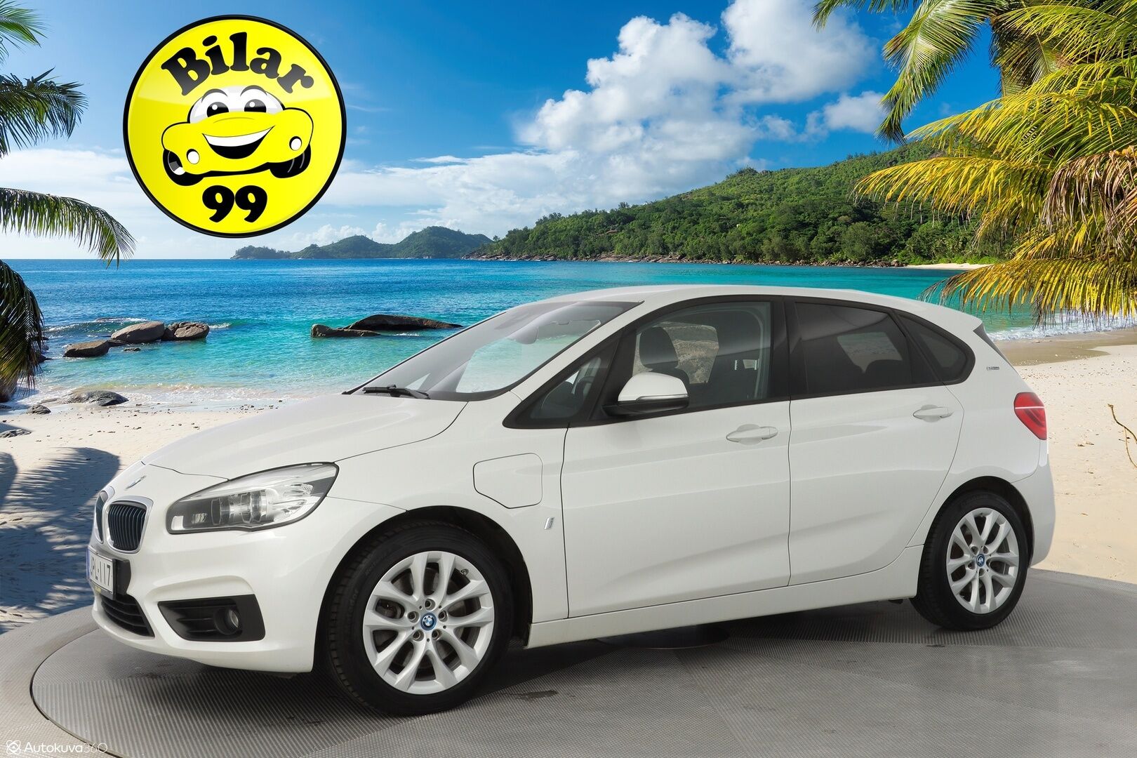 BMW 225 2017 F45 Active Tourer 225xe A Business *Ratinlämmitin / Tutkat / Vakkari* - Kahdet renkaat alumiinivantein / Seuraava katsastus 29.5.2026 / Viimeisin huolto 134tkm