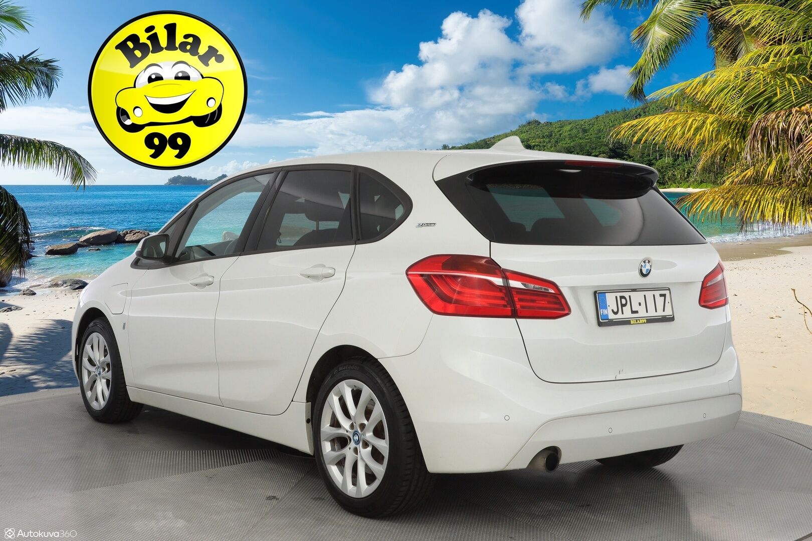 BMW 225 2017 F45 Active Tourer 225xe A Business *Ratinlämmitin / Tutkat / Vakkari* - Kahdet renkaat alumiinivantein / Seuraava katsastus 29.5.2026 / Viimeisin huolto 134tkm