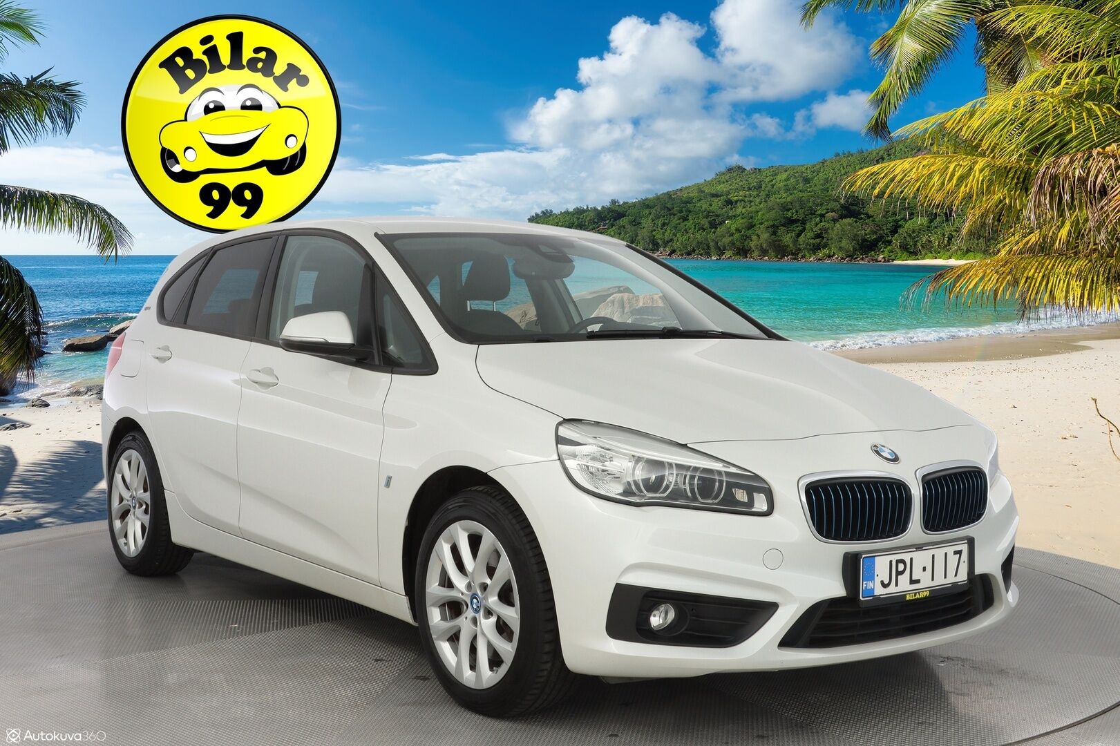 BMW 225 2017 F45 Active Tourer 225xe A Business *Ratinlämmitin / Tutkat / Vakkari* - Kahdet renkaat alumiinivantein / Seuraava katsastus 29.5.2026 / Viimeisin huolto 134tkm