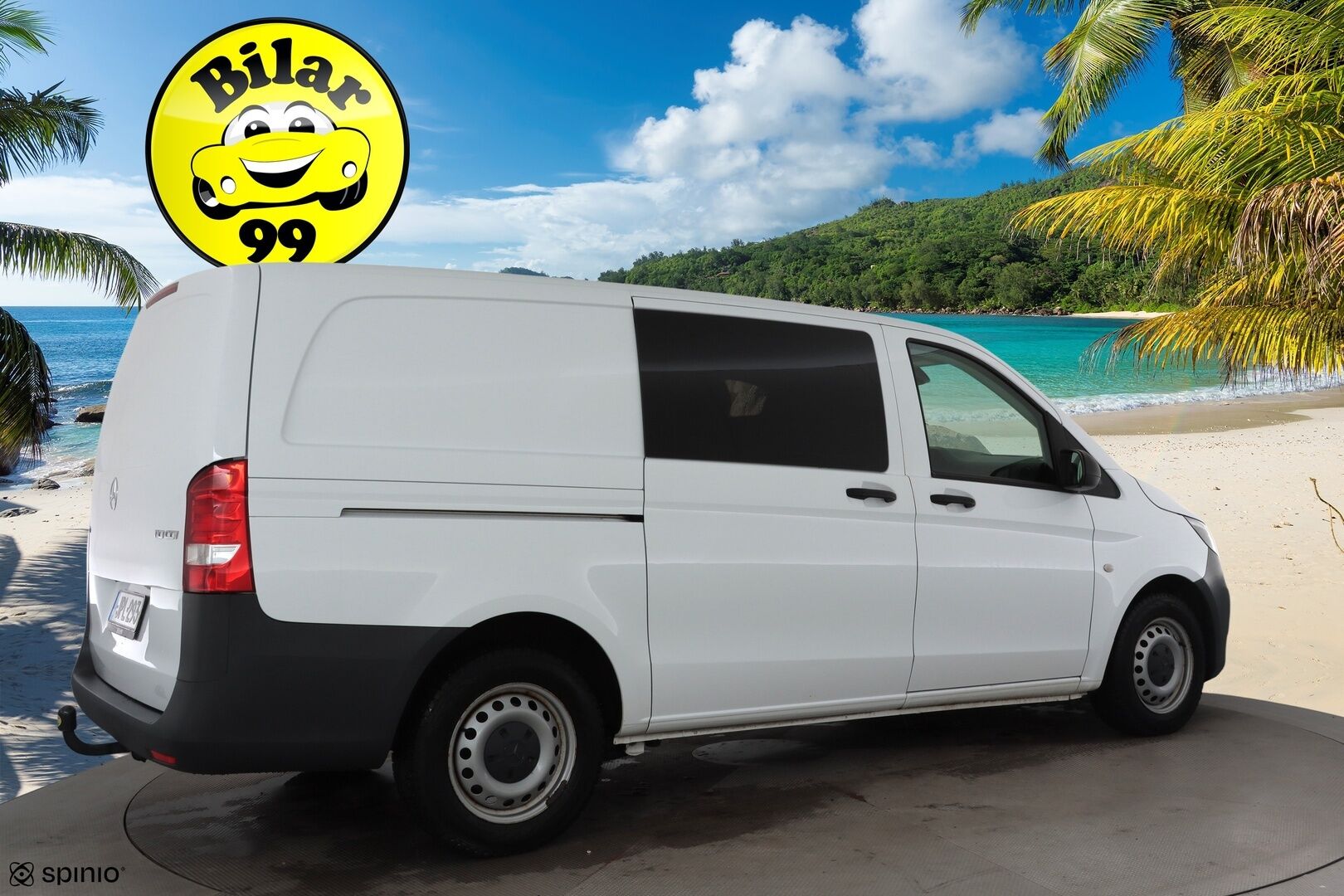 Mercedes-Benz Vito 2021 110cdi-3,05/32k Keskipitkä A2 ** ALV / Webasto / P-Kamera / Koukku ** - 1.om Suomi-auto 