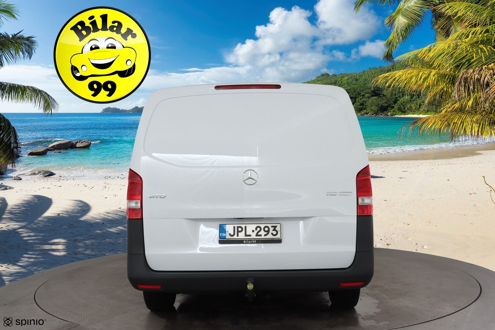 Mercedes-Benz Vito 2021 110cdi-3,05/32k Keskipitkä A2 ** ALV / Webasto / P-Kamera / Koukku ** - 1.om Suomi-auto 