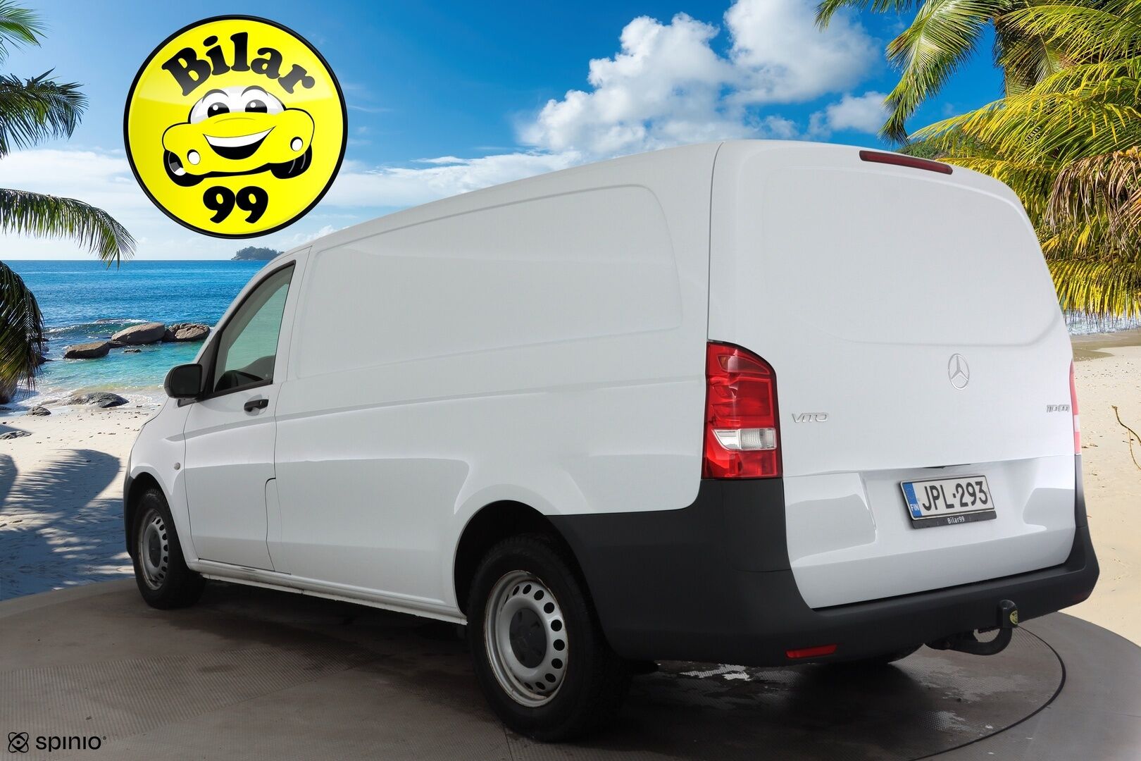 Mercedes-Benz Vito 2021 110cdi-3,05/32k Keskipitkä A2 ** ALV / Webasto / P-Kamera / Koukku ** - 1.om Suomi-auto 