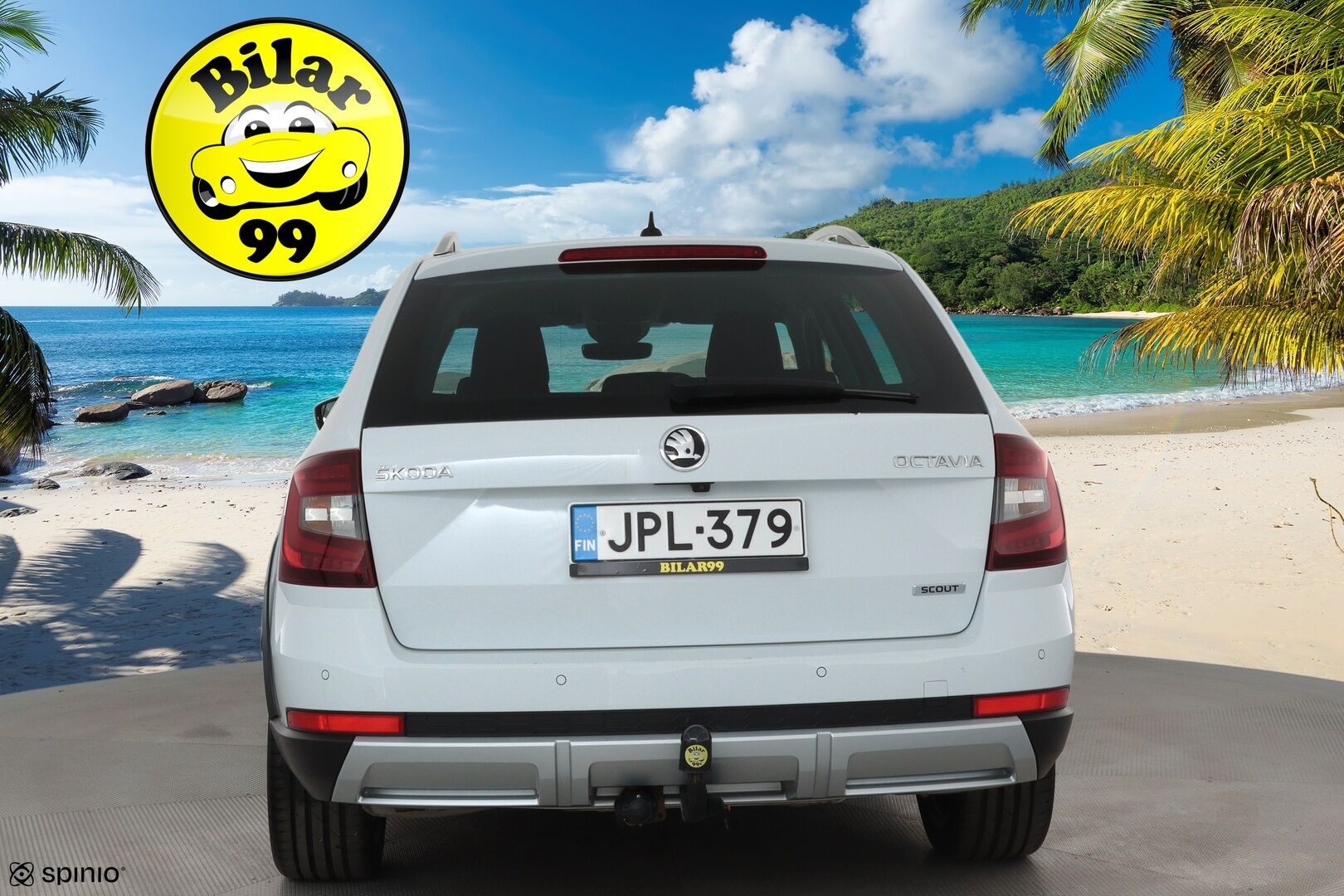 Skoda Octavia 2020 Combi 2,0 TDI 184 4x4 Scout Business DSG **Webasto / Koukku / Adapt.vakkari / LED-valot / P.kamera / Navi / Keyless** - Super varusteilla | Neliveto / 2-om Suomi-auto | Kahdet renkaat aluvanteilla | Adaptiivinen vakkari | Webasto | Koukku | 
