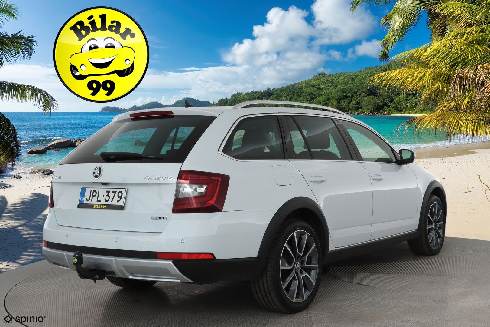 Skoda Octavia 2020 Combi 2,0 TDI 184 4x4 Scout Business DSG **Webasto / Koukku / Adapt.vakkari / LED-valot / P.kamera / Navi / Keyless** - Super varusteilla | Neliveto / 2-om Suomi-auto | Kahdet renkaat aluvanteilla | Adaptiivinen vakkari | Webasto | Koukku | 