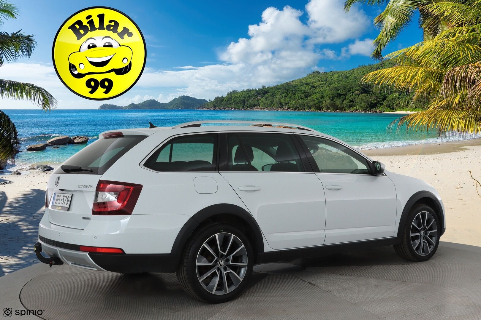 Skoda Octavia 2020 Combi 2,0 TDI 184 4x4 Scout Business DSG **Webasto / Koukku / Adapt.vakkari / LED-valot / P.kamera / Navi / Keyless** - Super varusteilla | Neliveto / 2-om Suomi-auto | Kahdet renkaat aluvanteilla | Adaptiivinen vakkari | Webasto | Koukku | 