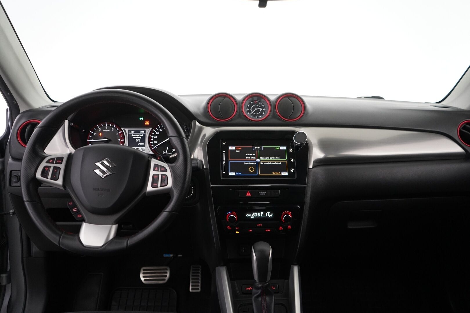 Suzuki Vitara 2018 1,4 BOOSTERJET 2WD GL+ 6AT * ACC / Lohkolämmitin / Vetokoukku / Navi * - Juuri huollettu / Kahdet OEM vanteet / Seuraava katsastus 12/2026 - HULLUT JOULUT KORKOTARJOUS 2,49% 