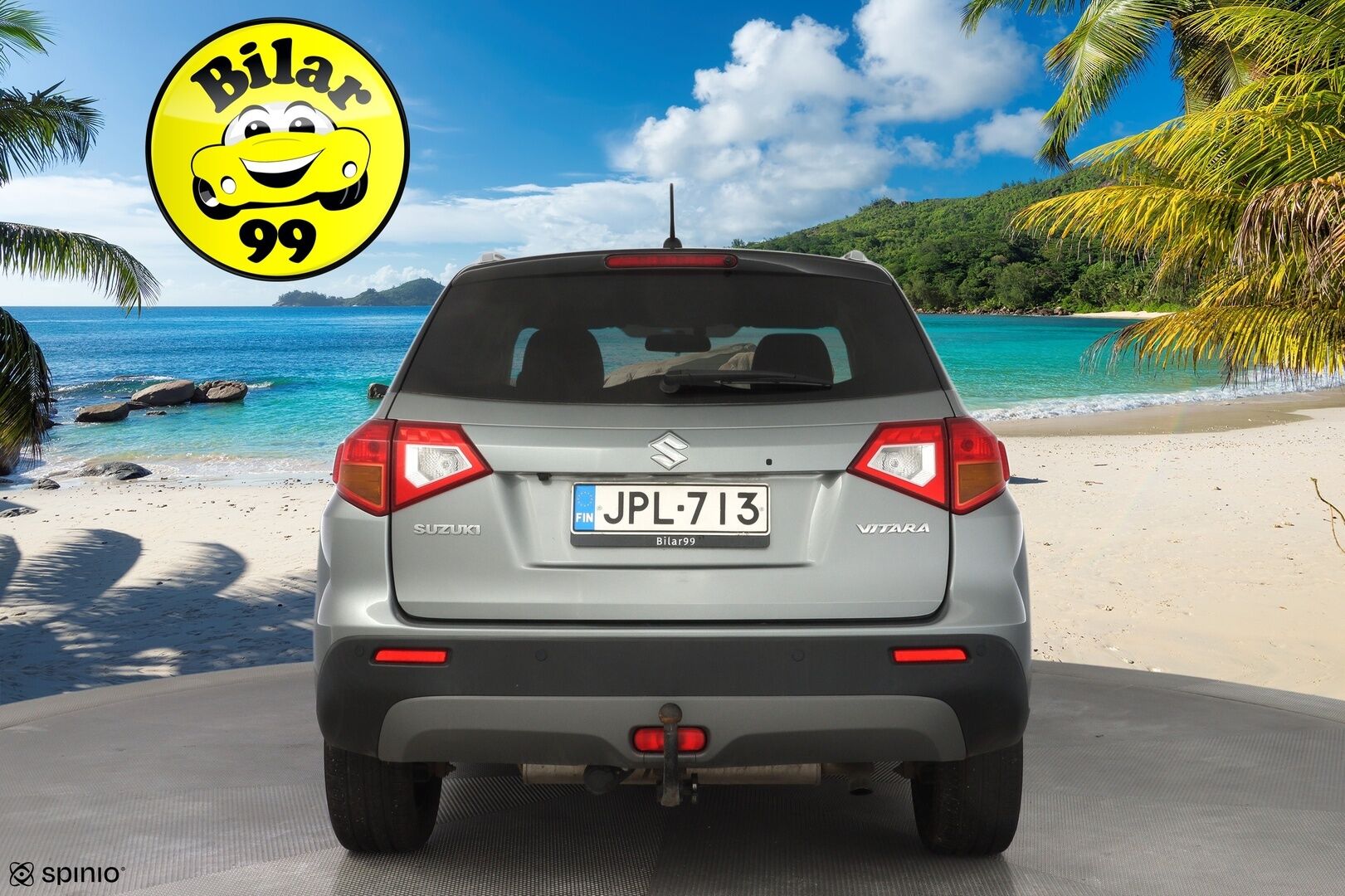 Suzuki Vitara 2018 1,4 BOOSTERJET 2WD GL+ 6AT * ACC / Lohkolämmitin / Vetokoukku / Navi * - Juuri huollettu / Kahdet OEM vanteet / Seuraava katsastus 12/2026 - HULLUT JOULUT KORKOTARJOUS 2,49% 