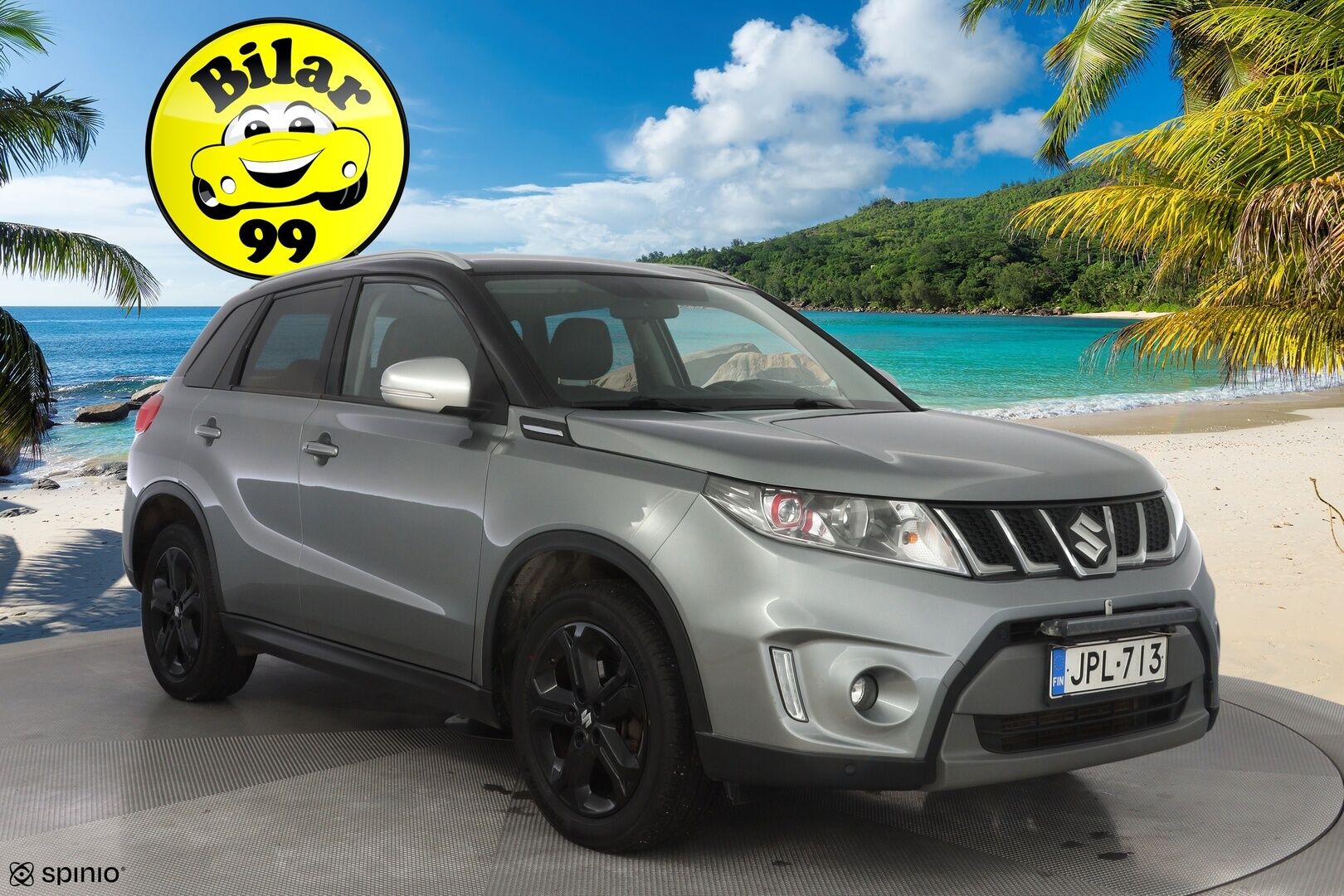 Suzuki Vitara 2018 1,4 BOOSTERJET 2WD GL+ 6AT * ACC / Lohkolämmitin / Vetokoukku / Navi * - Juuri huollettu / Kahdet OEM vanteet / Seuraava katsastus 12/2026 - HULLUT JOULUT KORKOTARJOUS 2,49% 