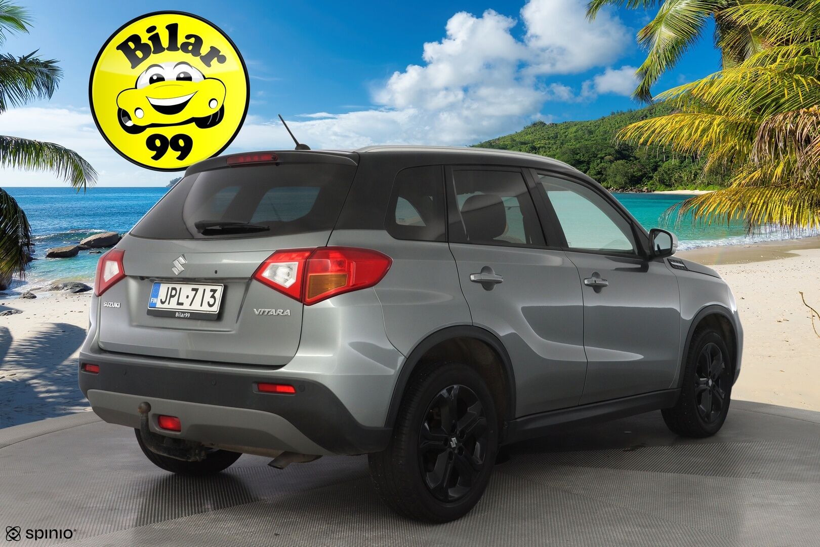 Suzuki Vitara 2018 1,4 BOOSTERJET 2WD GL+ 6AT * ACC / Lohkolämmitin / Vetokoukku / Navi * - Juuri huollettu / Kahdet OEM vanteet / Seuraava katsastus 12/2026 - HULLUT JOULUT KORKOTARJOUS 2,49% 