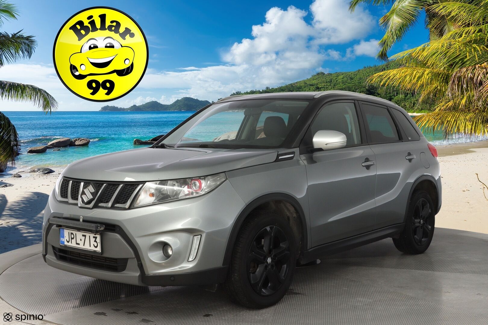 Suzuki Vitara 2018 1,4 BOOSTERJET 2WD GL+ 6AT * ACC / Lohkolämmitin / Vetokoukku / Navi * - Juuri huollettu / Kahdet OEM vanteet / Seuraava katsastus 12/2026 - HULLUT JOULUT KORKOTARJOUS 2,49% 