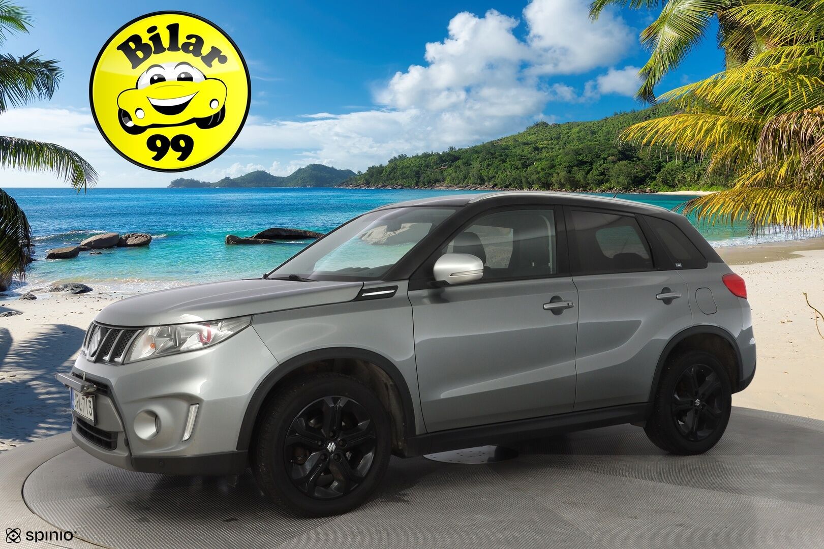 Suzuki Vitara 2018 1,4 BOOSTERJET 2WD GL+ 6AT * ACC / Lohkolämmitin / Vetokoukku / Navi * - Juuri huollettu / Kahdet OEM vanteet / Seuraava katsastus 12/2026 - HULLUT JOULUT KORKOTARJOUS 2,49% 