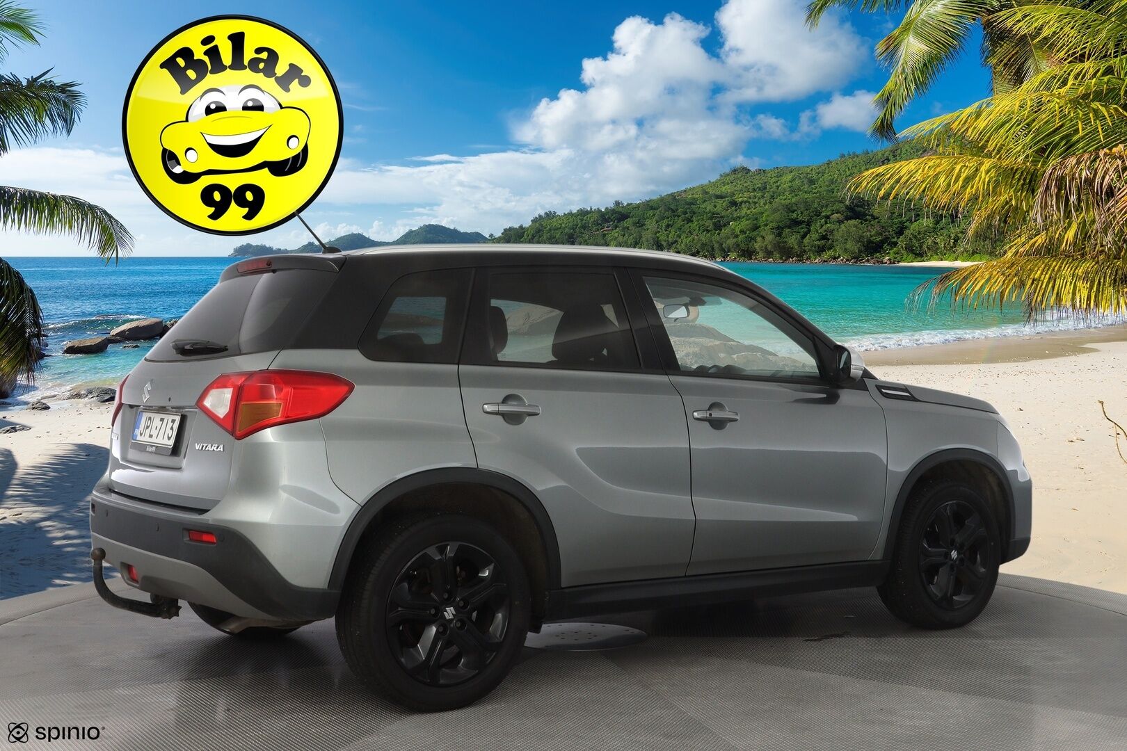 Suzuki Vitara 2018 1,4 BOOSTERJET 2WD GL+ 6AT * ACC / Lohkolämmitin / Vetokoukku / Navi * - Juuri huollettu / Kahdet OEM vanteet / Seuraava katsastus 12/2026 - HULLUT JOULUT KORKOTARJOUS 2,49% 