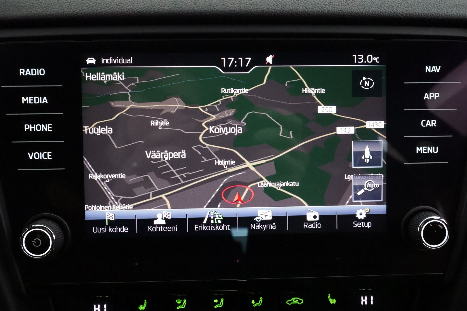 Skoda Octavia 2017 Combi 2,0 TDI 184 4x4 RS DSG * Webasto / ACC / LED / P.kamera / Canton / Navi / Apple&Android * - HULLU BLACKWEEK KORKOTARJOUS 2,49%