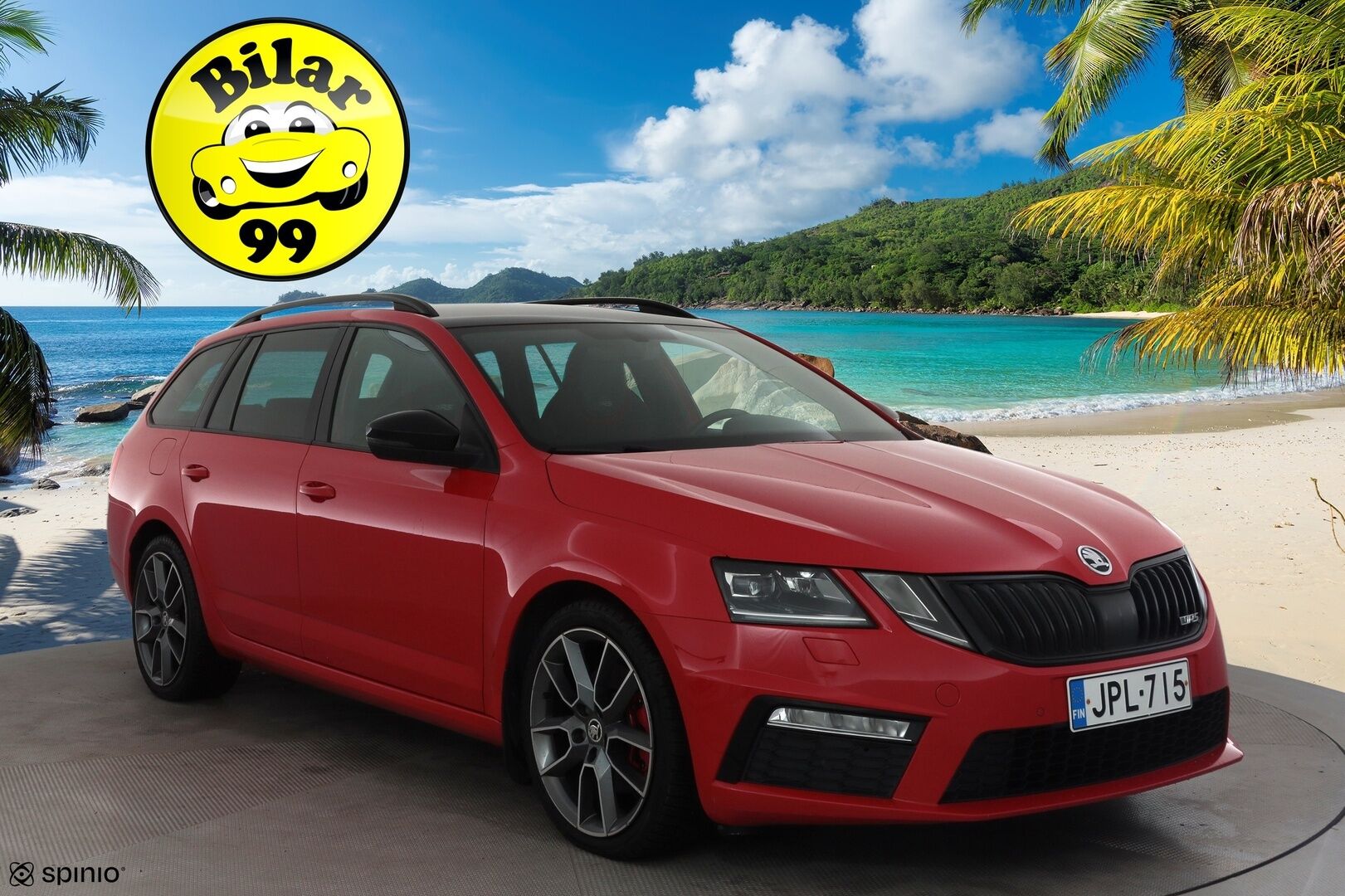 Skoda Octavia 2017 Combi 2,0 TDI 184 4x4 RS DSG * Webasto / ACC / LED / P.kamera / Canton / Navi / Apple&Android * - HULLU BLACKWEEK KORKOTARJOUS 2,49%