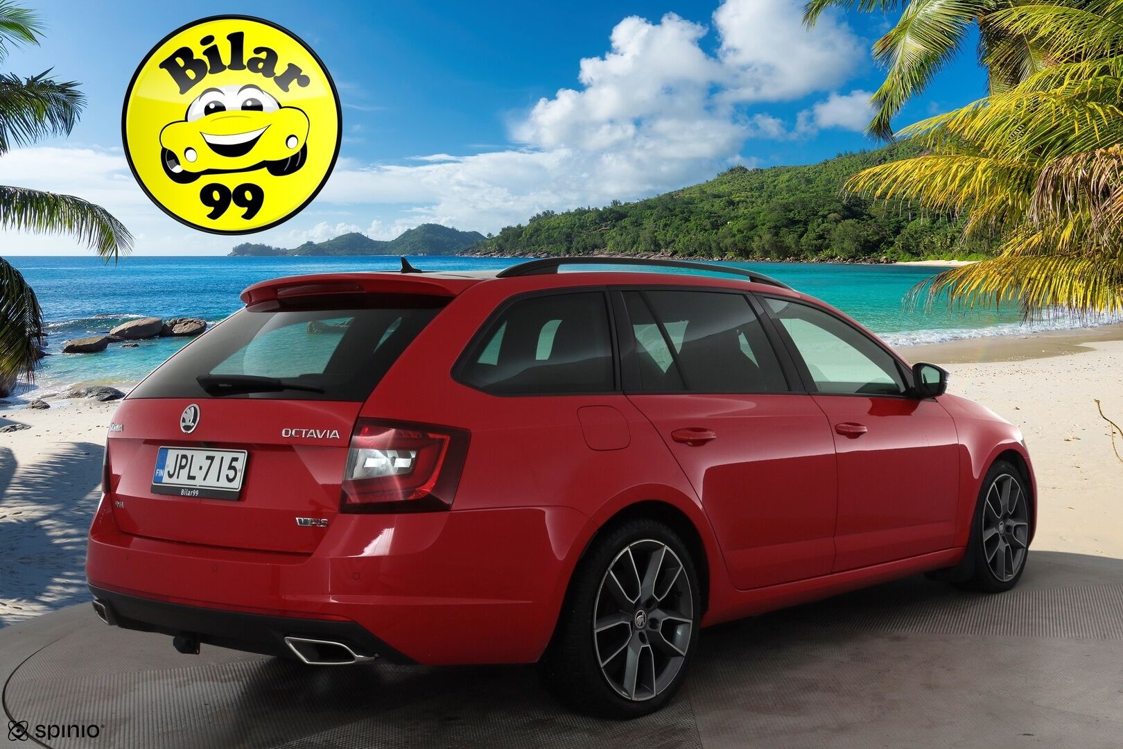 Skoda Octavia 2017 Combi 2,0 TDI 184 4x4 RS DSG * Webasto / ACC / LED / P.kamera / Canton / Navi / Apple&Android * - HULLU BLACKWEEK KORKOTARJOUS 2,49%