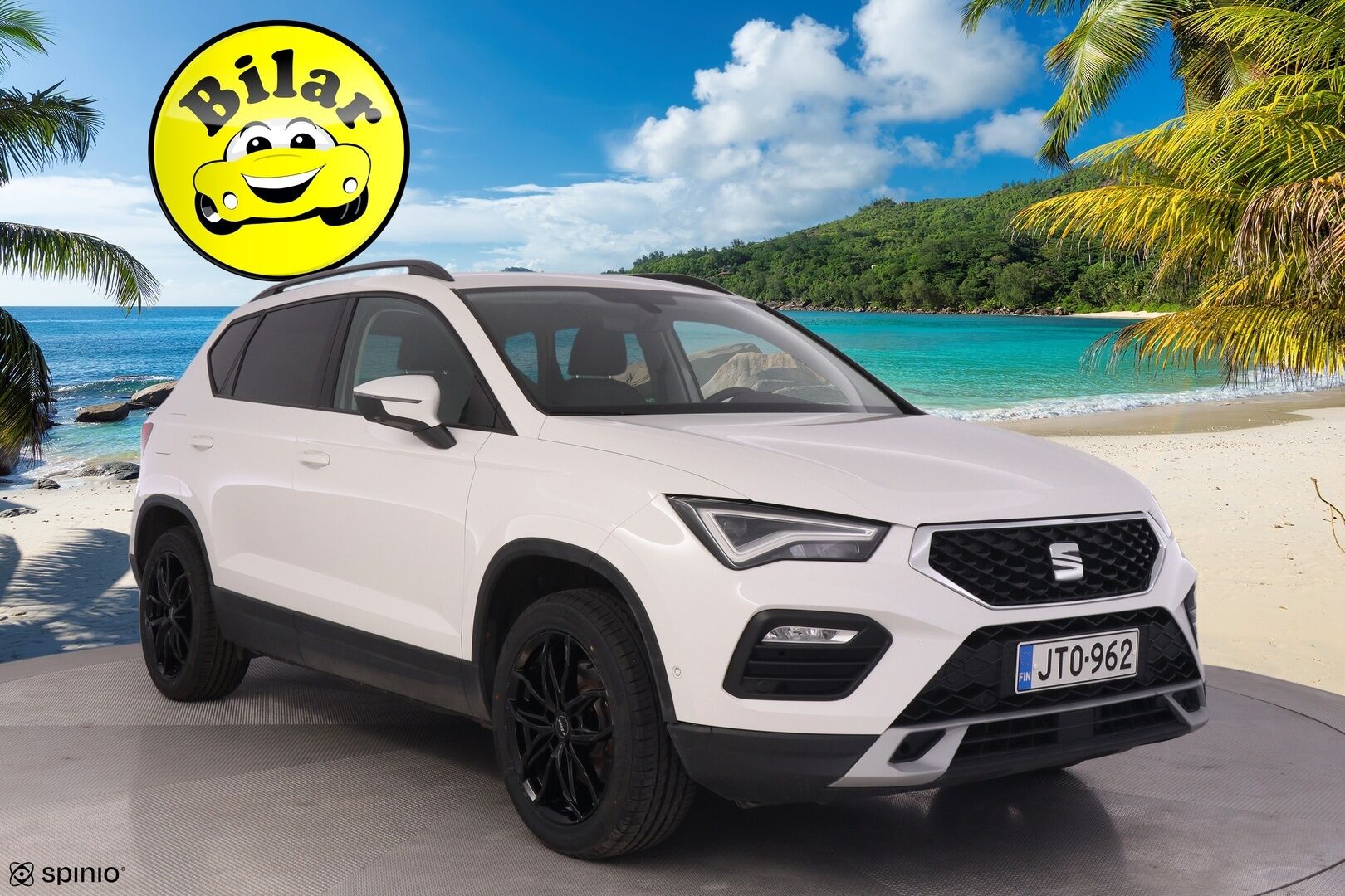 Seat Ateca 2022 2.0 TDI 150 Style Business 4DRIVE - | Vakkari | LED | Lohko | P.kamera | Apple&Android | 1.Om Suomi-auto | Merkkihuollettu | 2x Renkaat | Kesärenkaat uudet |