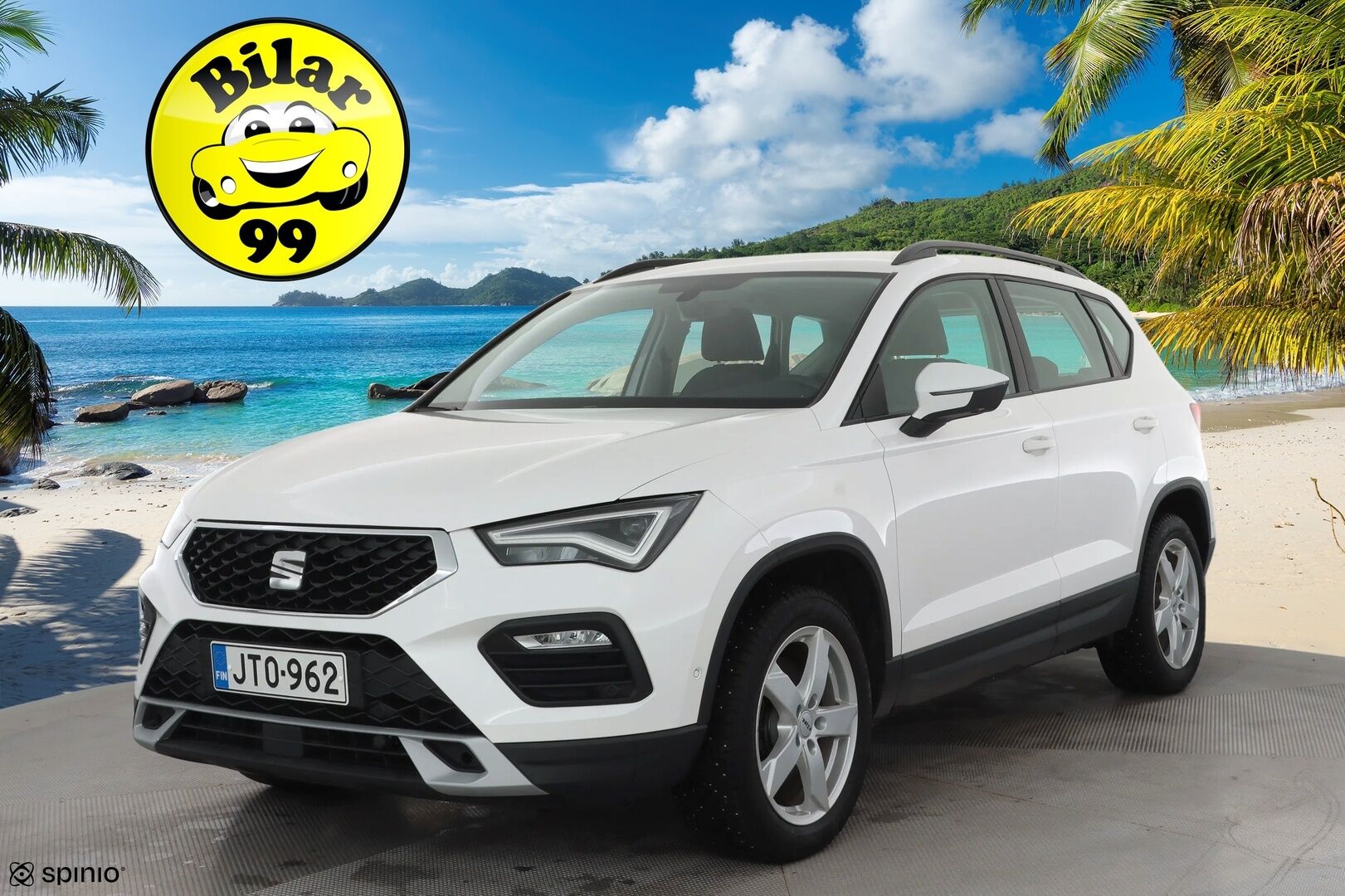 Seat Ateca 2022 2.0 TDI 150 STYLE BUS 4DRIVE Aut * Vakkari / LED / Lohko / P.kamera / Apple&Android * - 1.Om Suomi-auto / Merkkihuollettu / Kahdet Renkaat - HULLUT AVAJAISHULINAT KORKOTARJOUS 3,29 %