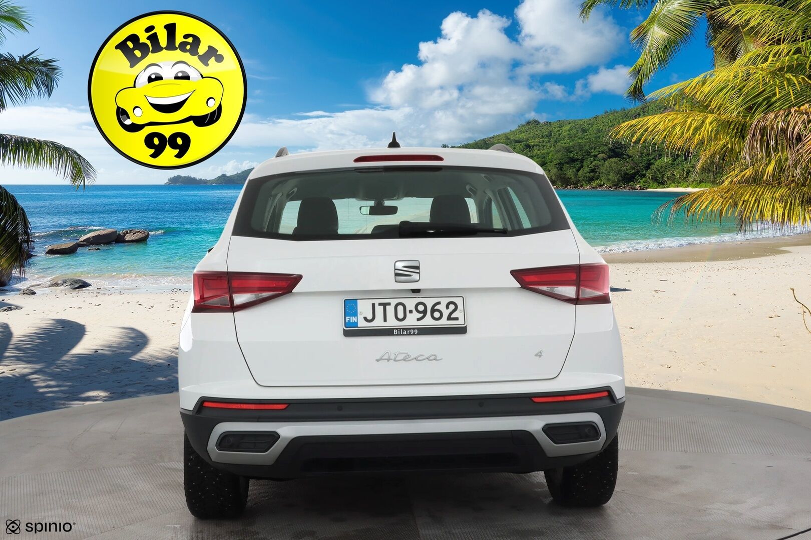 Seat Ateca 2022 2.0 TDI 150 STYLE BUS 4DRIVE Aut * Vakkari / LED / Lohko / P.kamera / Apple&Android * - 1.Om Suomi-auto / Merkkihuollettu / Kahdet Renkaat - HULLUT AVAJAISHULINAT KORKOTARJOUS 3,29 %